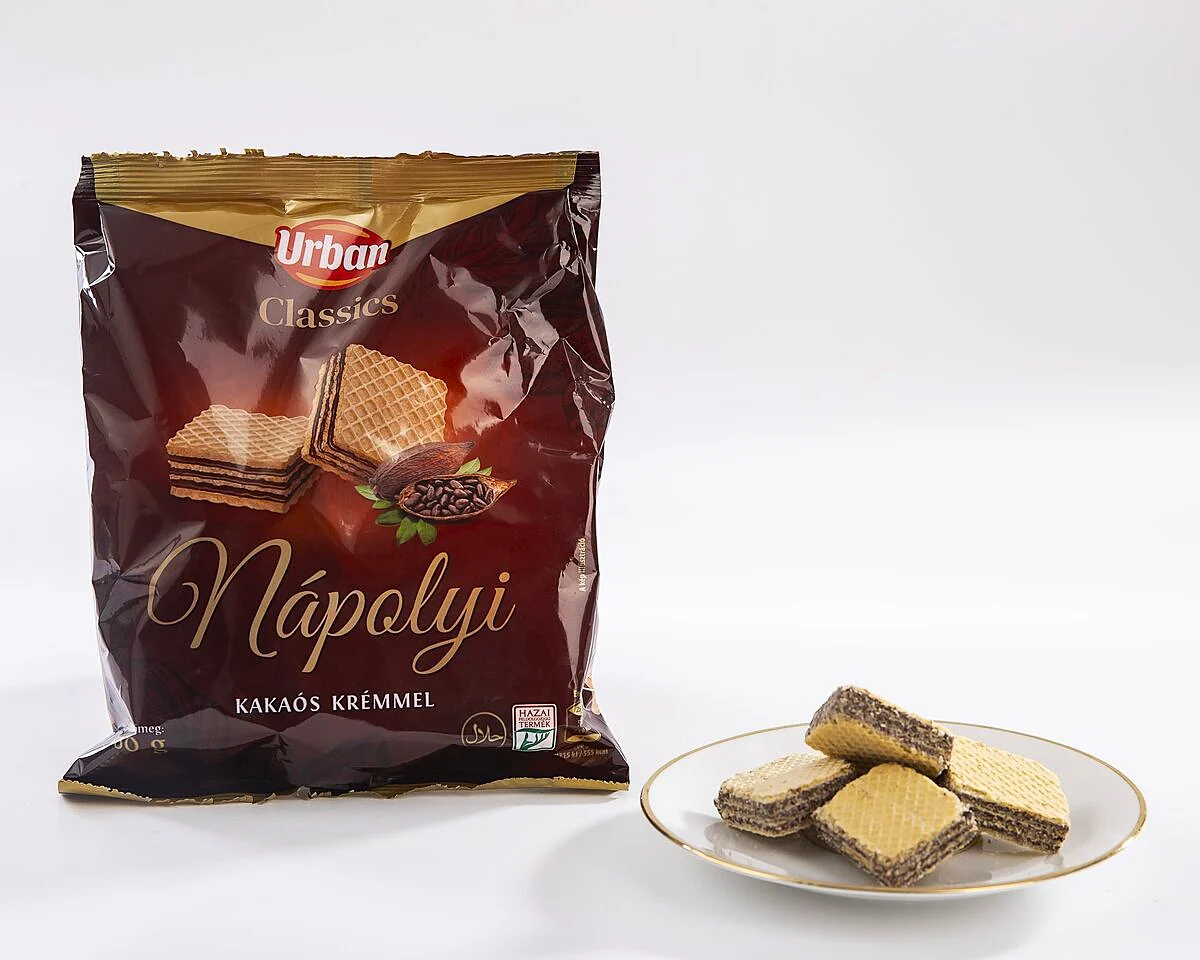 Nápolyi Chocolate Wafer 180g