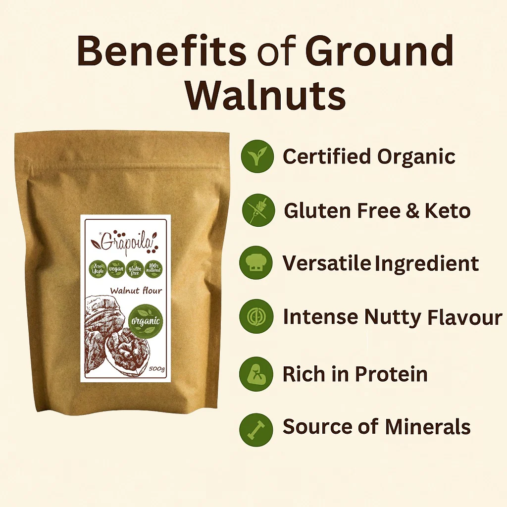 Organic Walnut Flour 500g