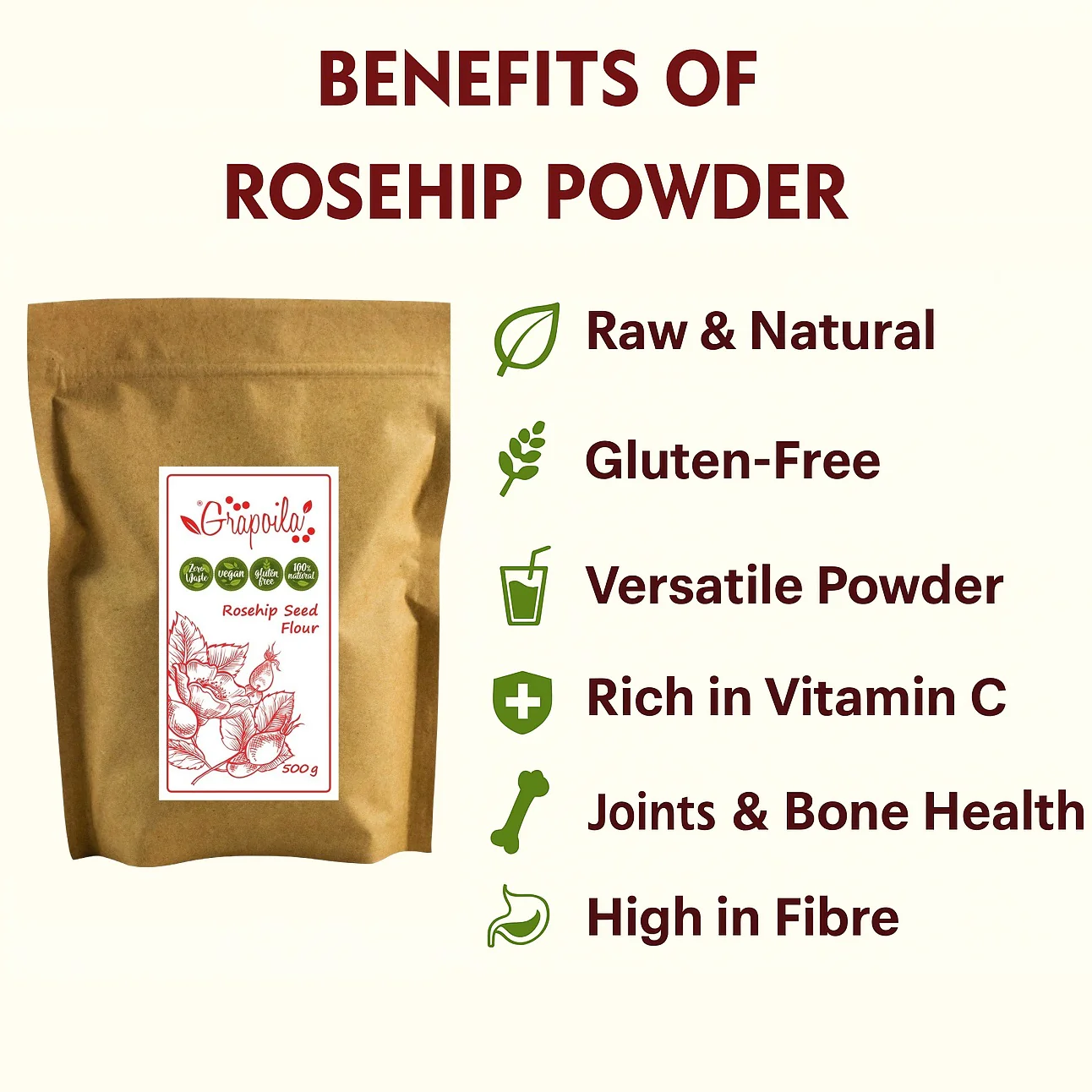 Rosehip Powder 500g