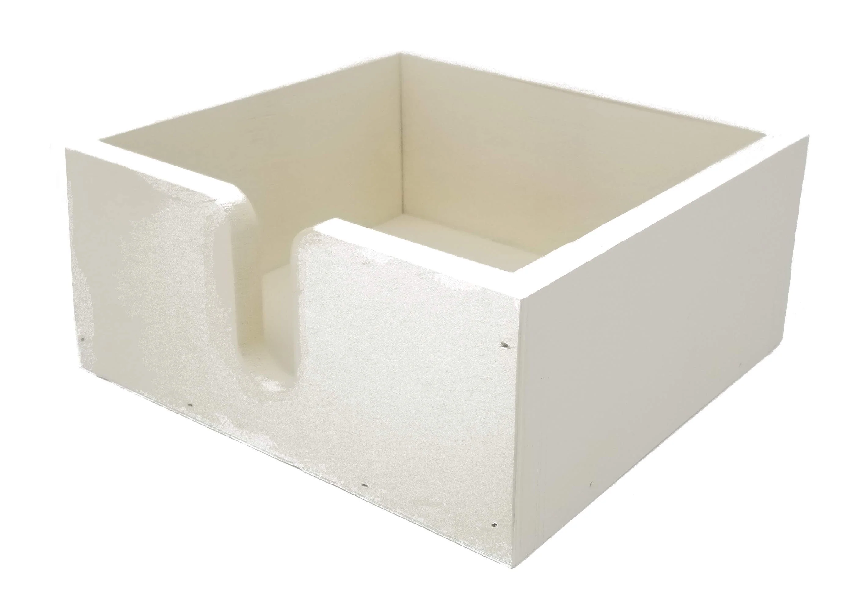 Vintage Square Wood Napkin Holder - Available in 3 Colors