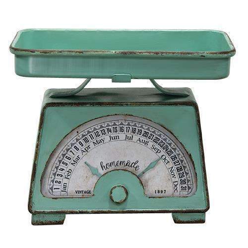 Farmhouse Country Style Vintage Scale Calendar