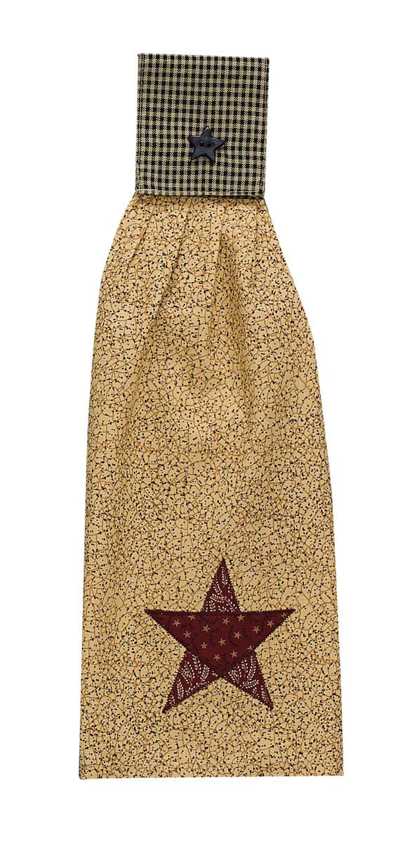 Country Star Hand Towel with Velcro