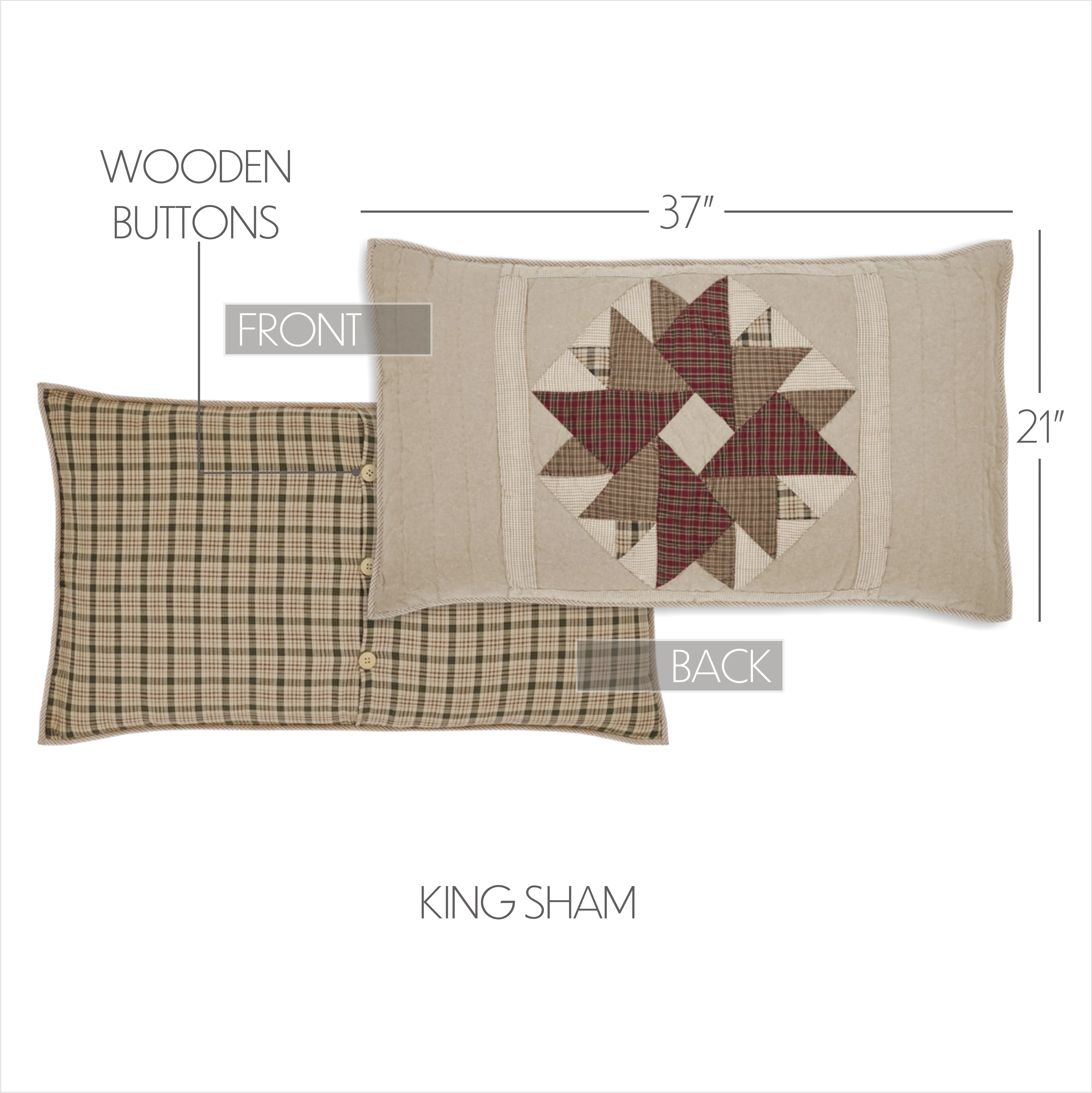 Cider Mill King Sham 21x37