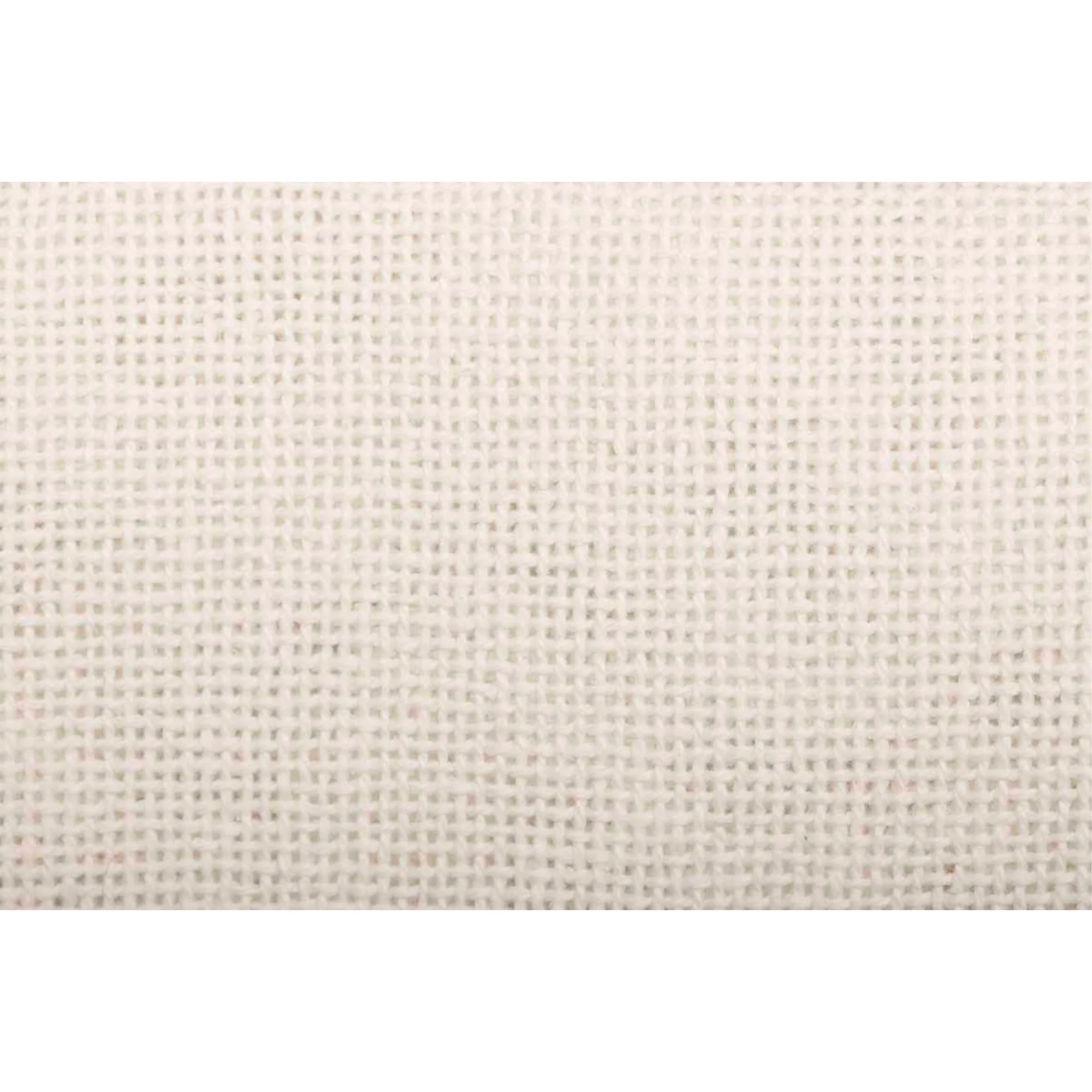 Burlap Antique White King Pillow Case w/ Fringed Ruffle Set of 2 21x40