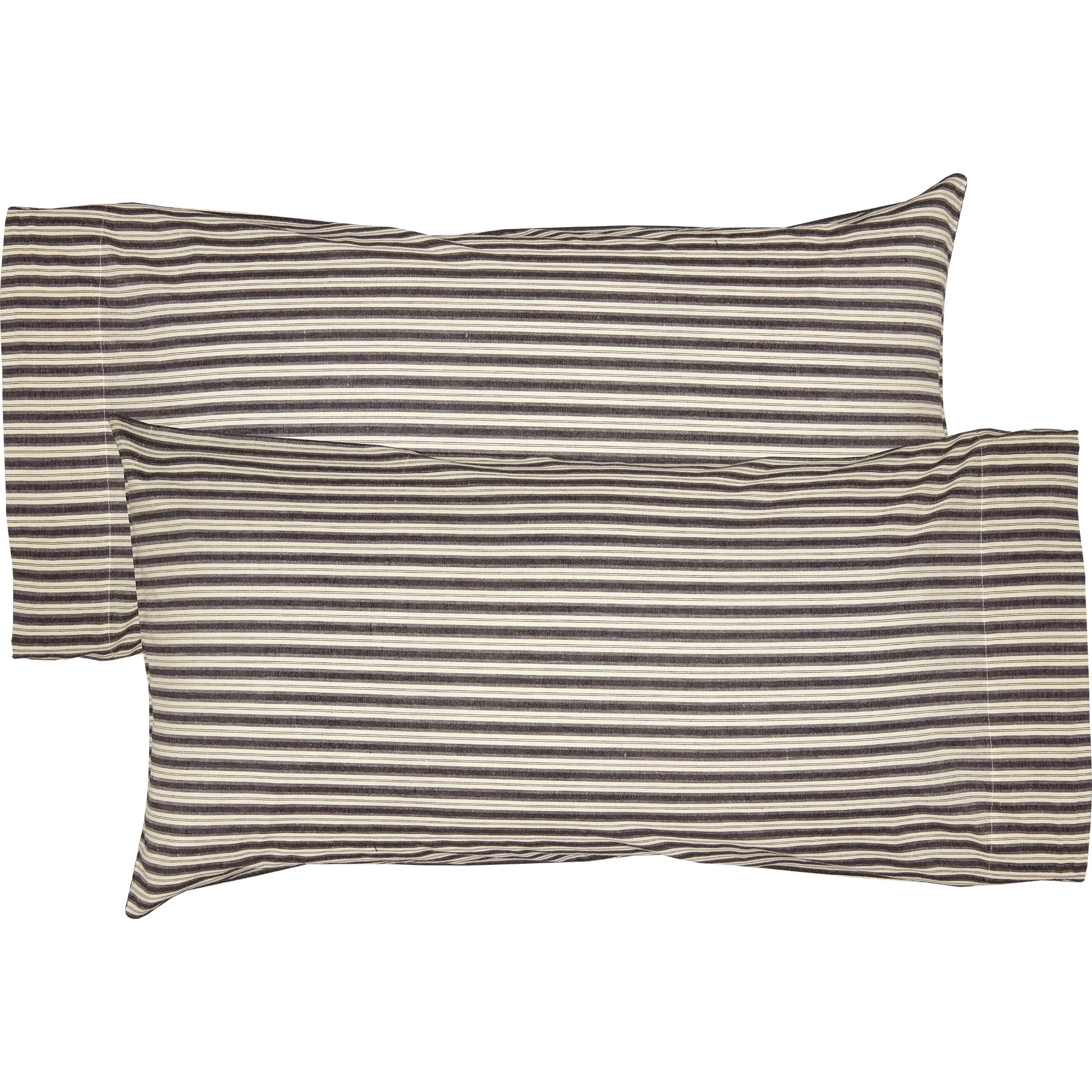 Ashmont Ticking Stripe King Pillow Case Set of 2 21x40