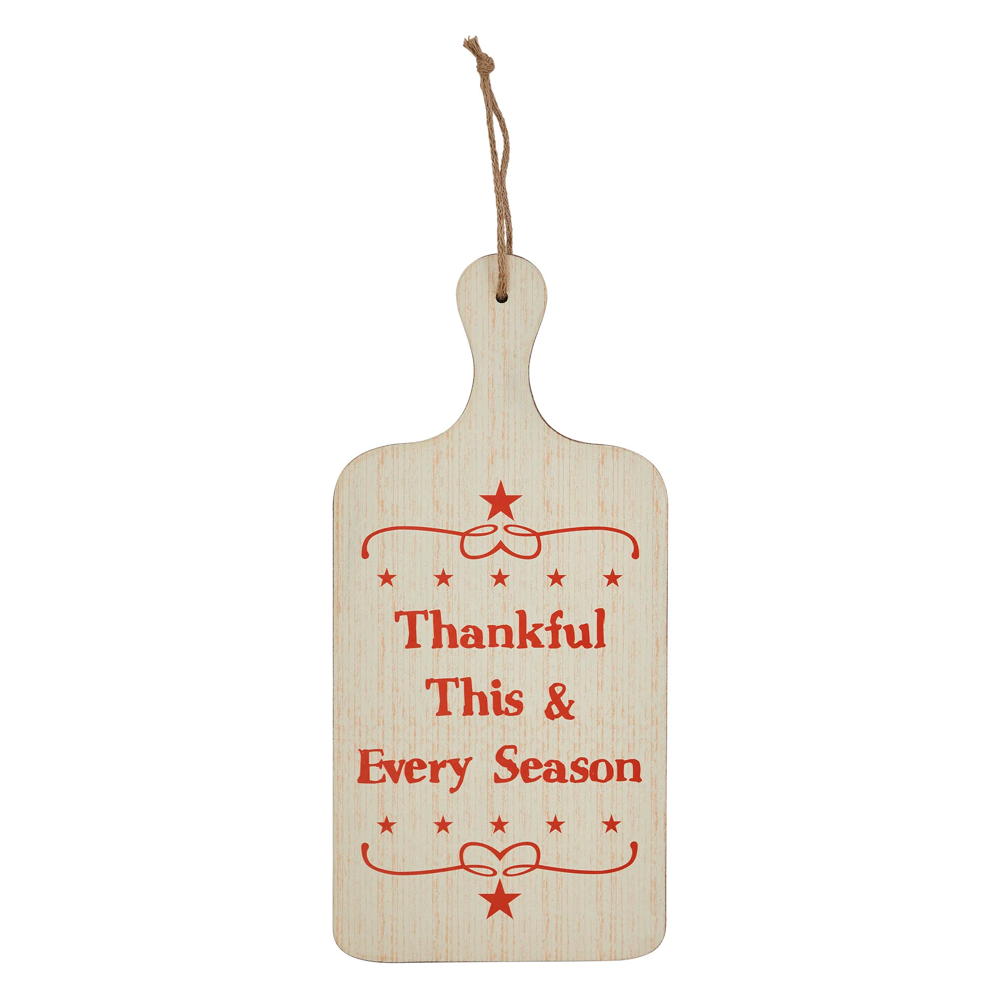 Thankful This & Every Season MDF Cutting Board Sign 18x8.5