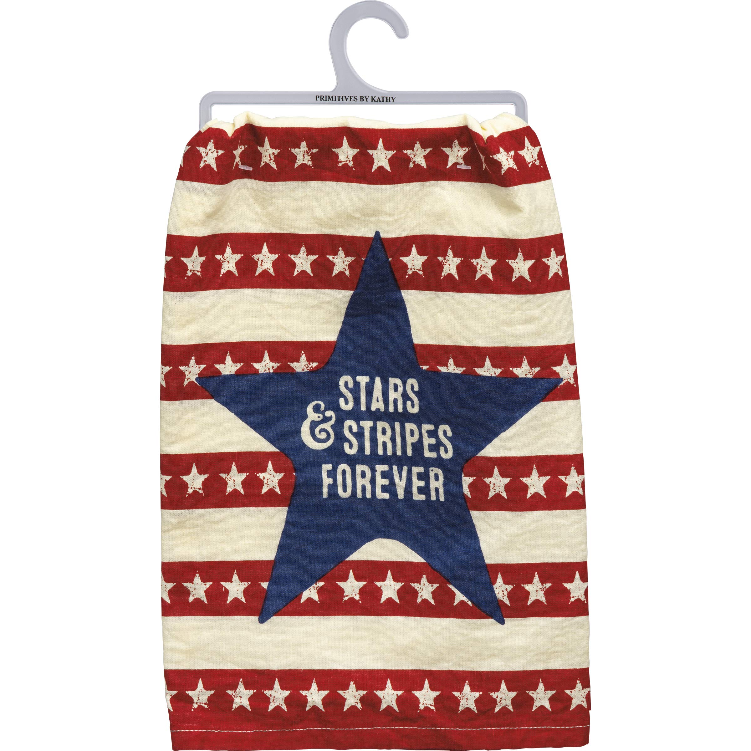 Stars & Stripes Forever Home D��cor Dish Towel, Blue, Red