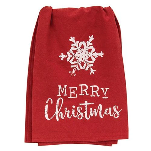 Merry Christmas Dish Towel