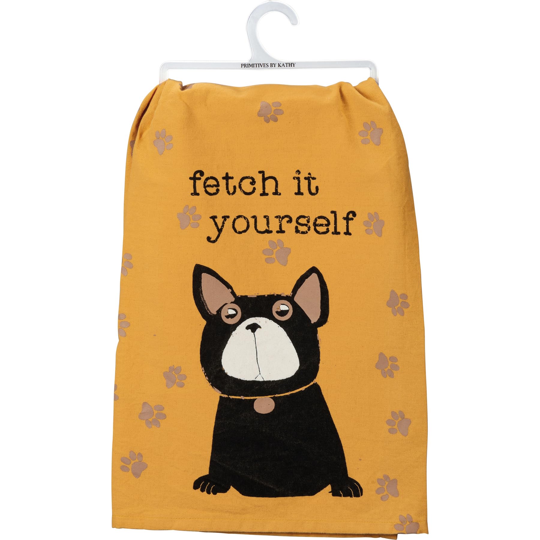 Cotton Dish Towel- Dog Design, Fetch It Yourself 28