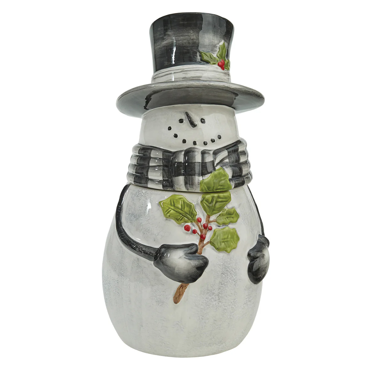 Sketchbook Snowman Cookie Jar