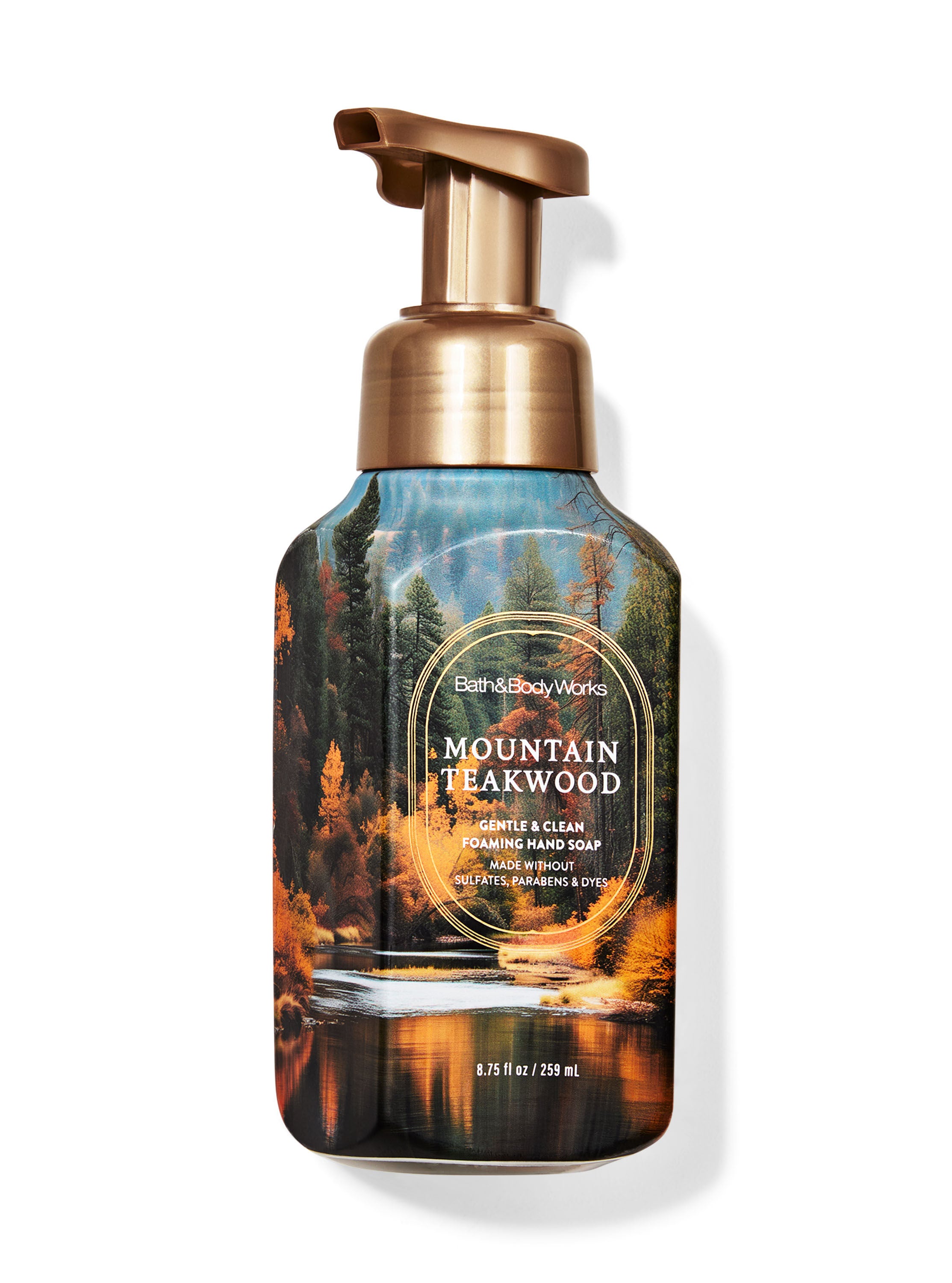 Mountain Teakwood Gentle & Clean Foaming Hand Soap