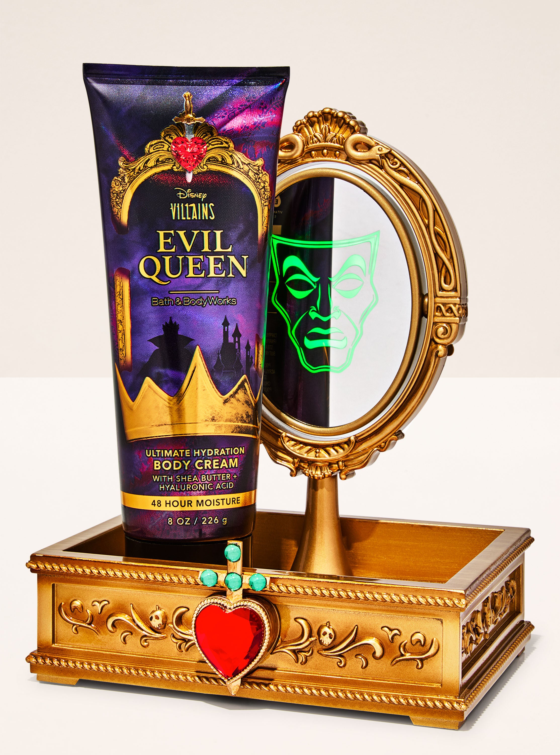 Evil Queen Light-Up Body Care Tray