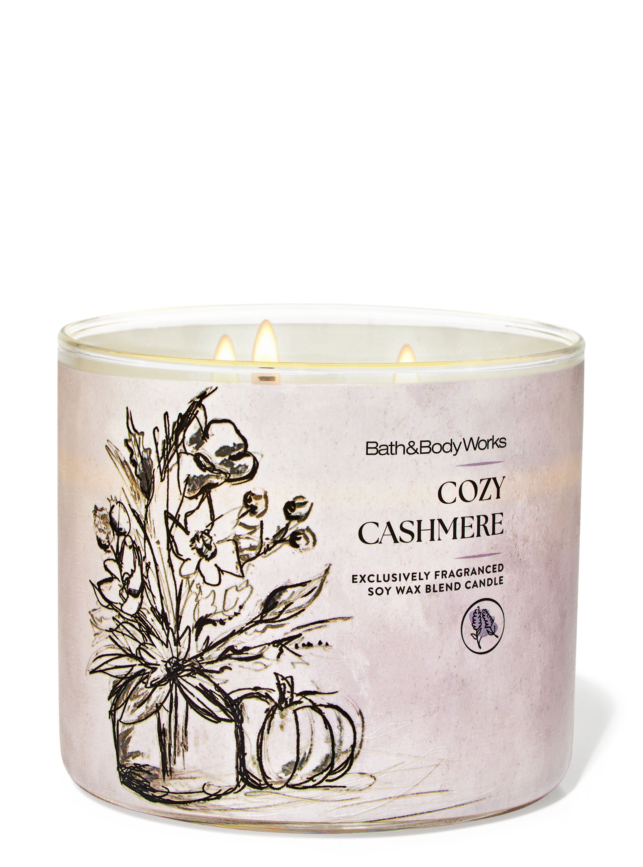Cozy Cashmere 3-Wick Candle