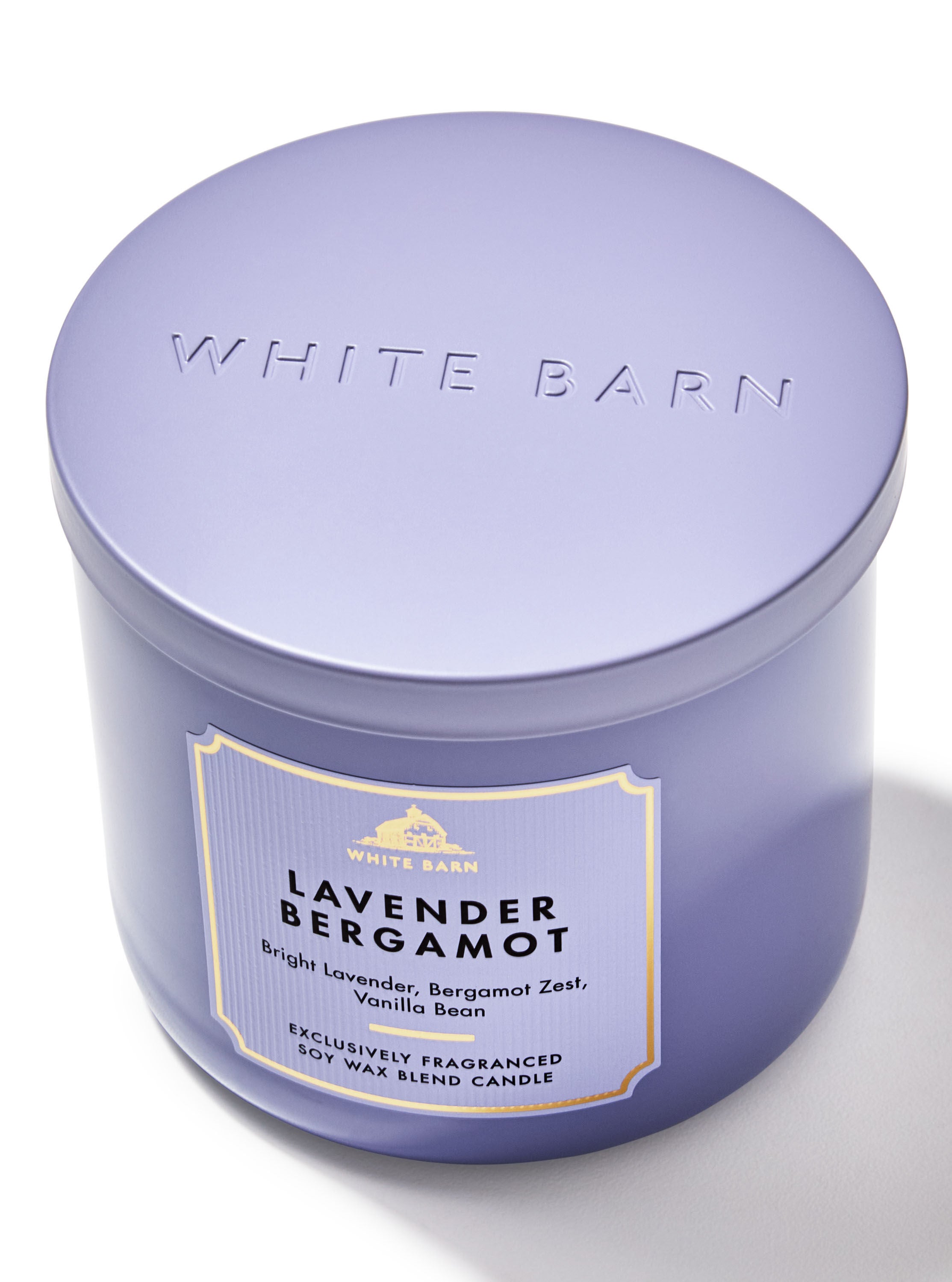 Lavender Bergamot 3-Wick Candle