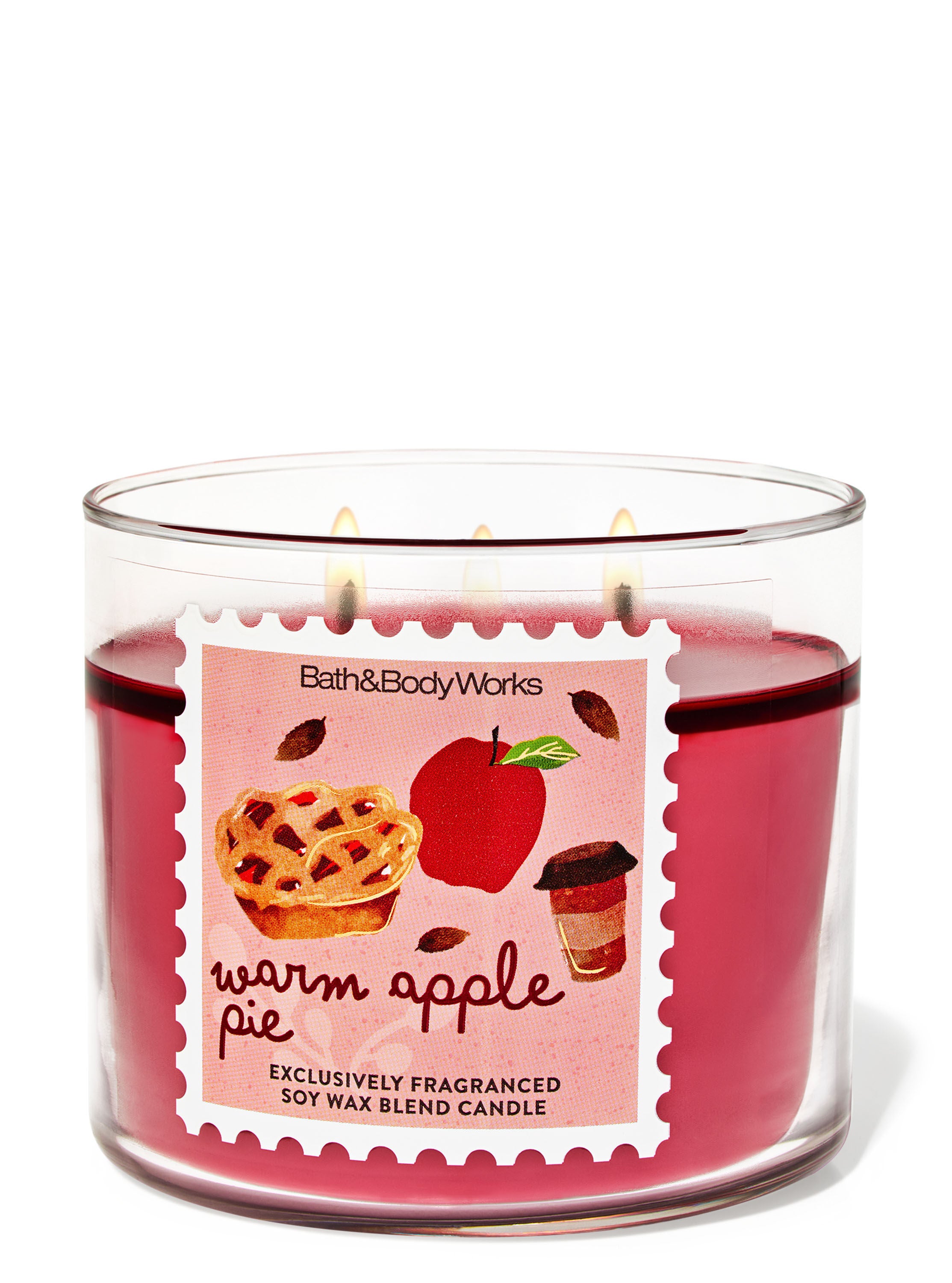 Warm Apple Pie 3-Wick Candle
