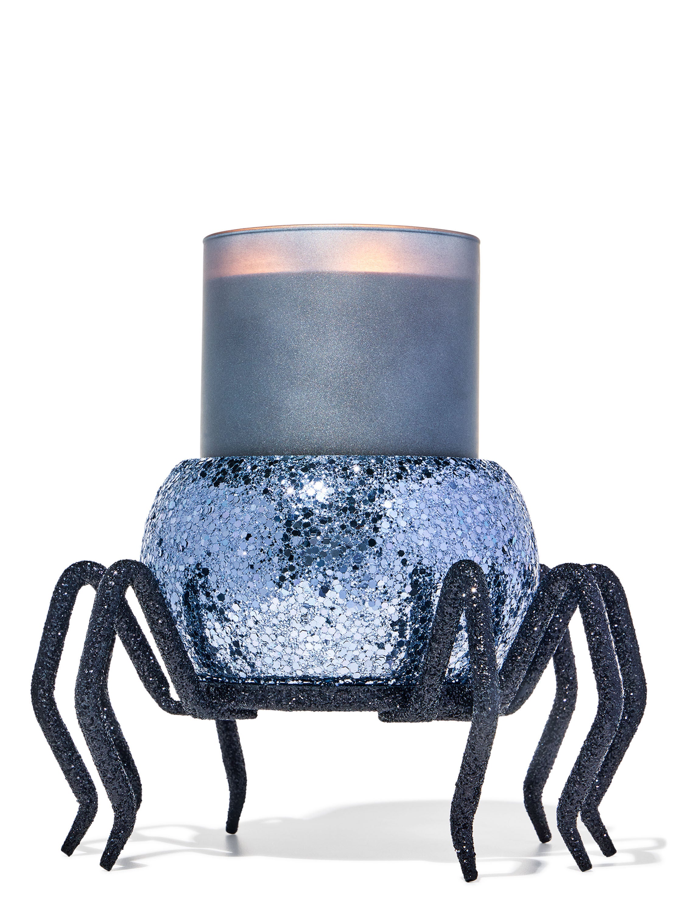 Bling Spider 3-Wick Candle Holder