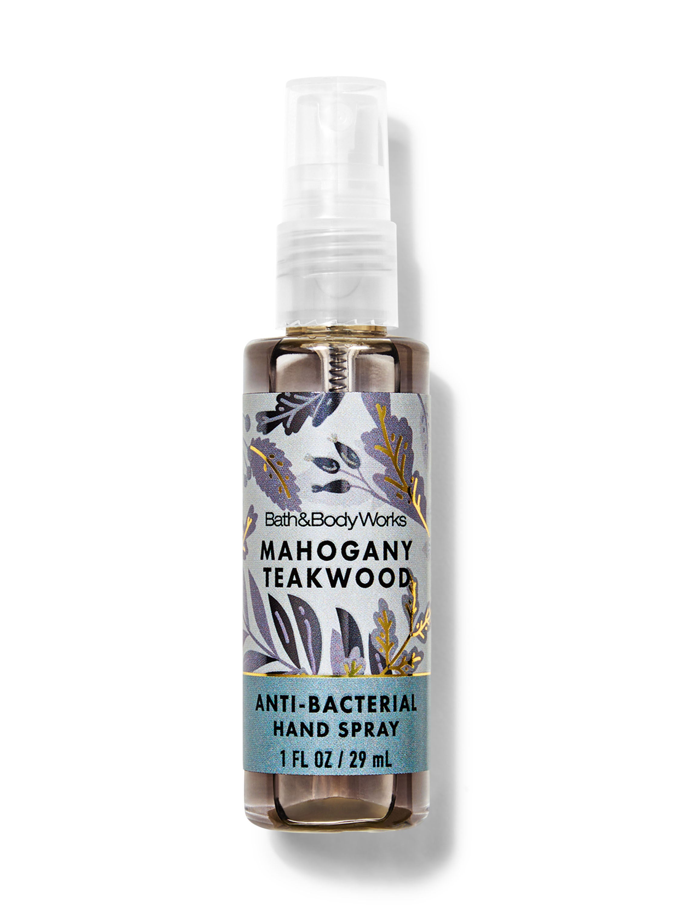 Mahogany Teakwood Hand Sanitizer Spray