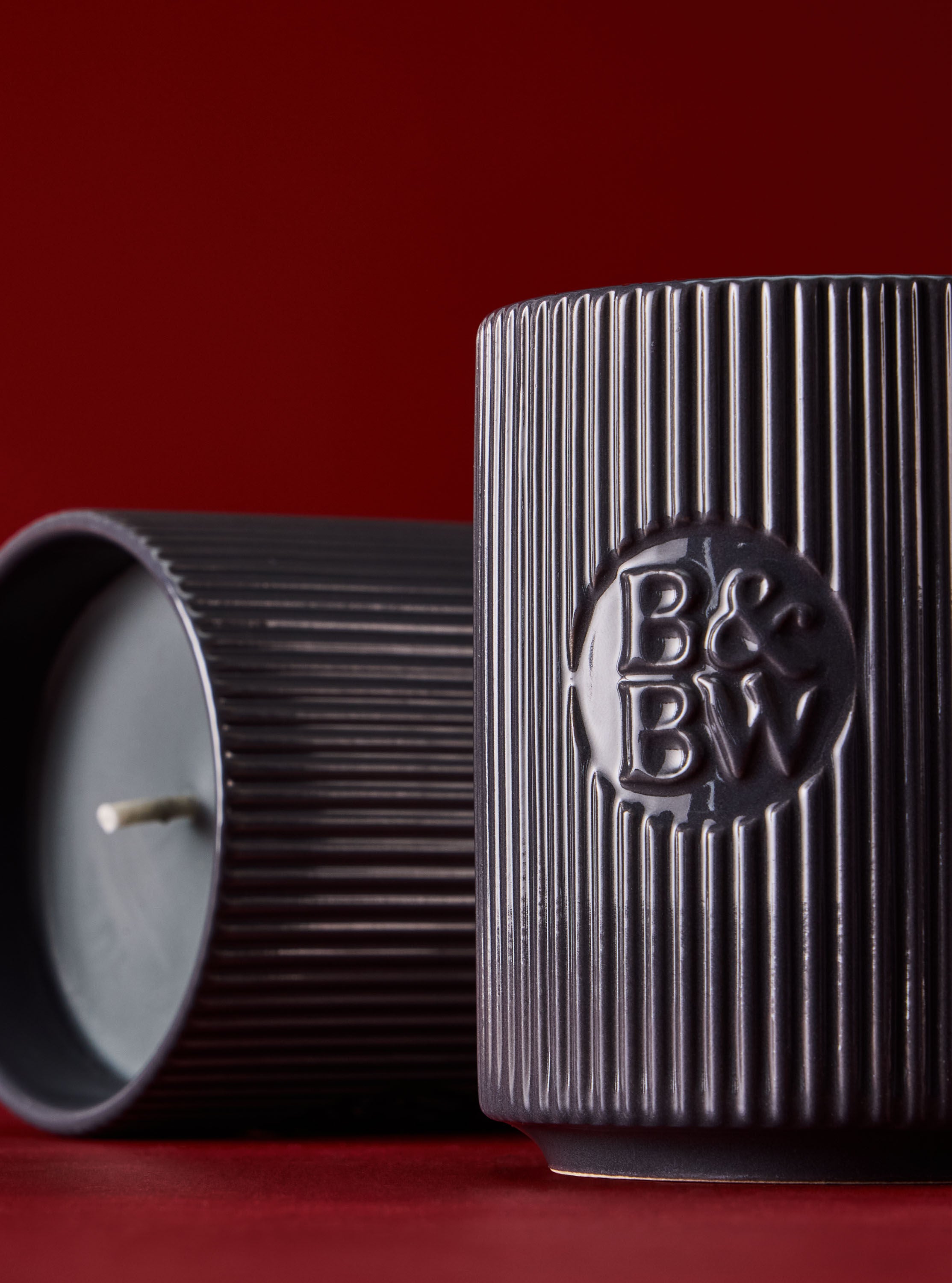 Mahogany Teakwood High Intensity Single Wick Candle