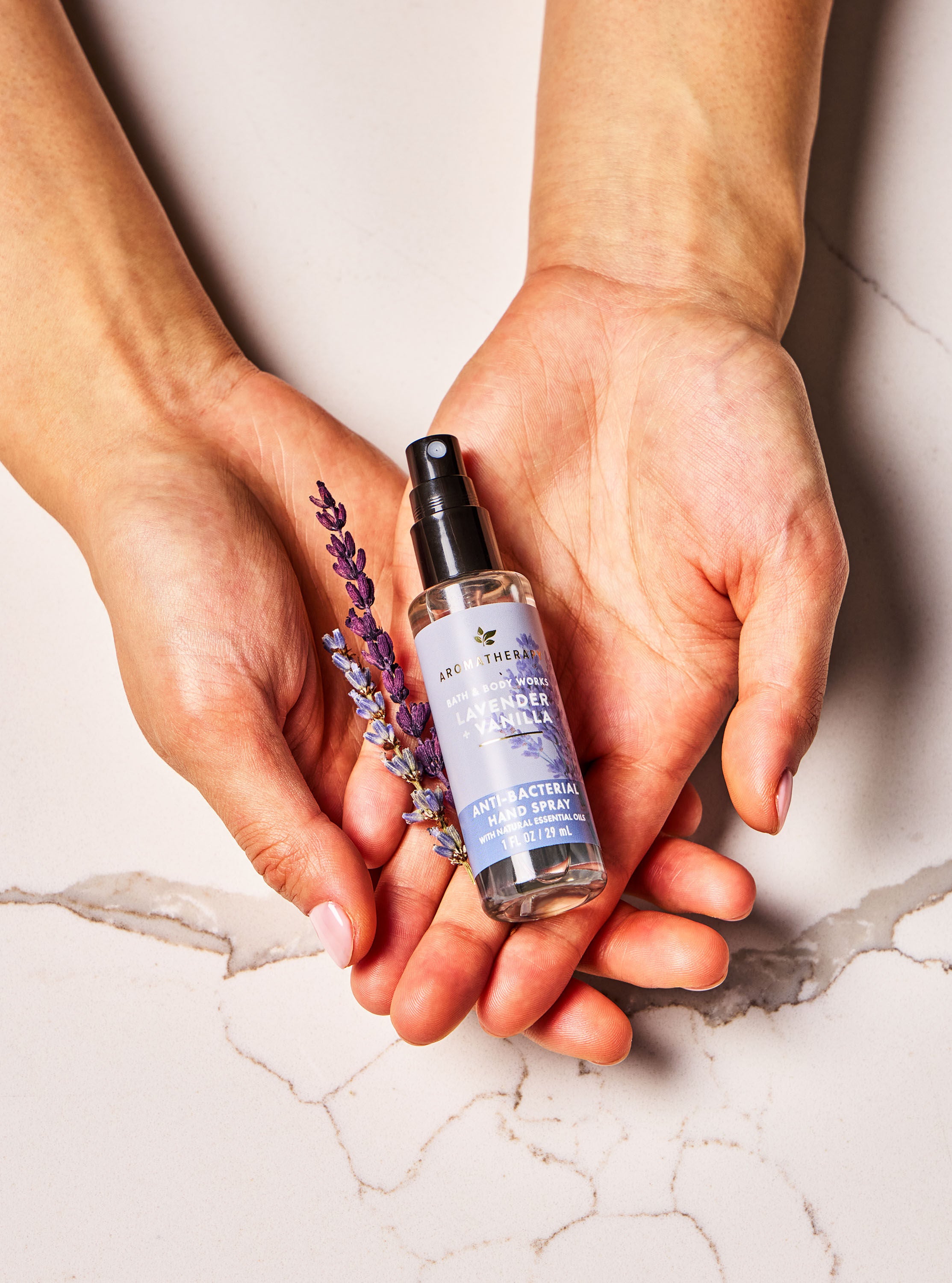 Lavender Vanilla Hand Sanitizer Spray