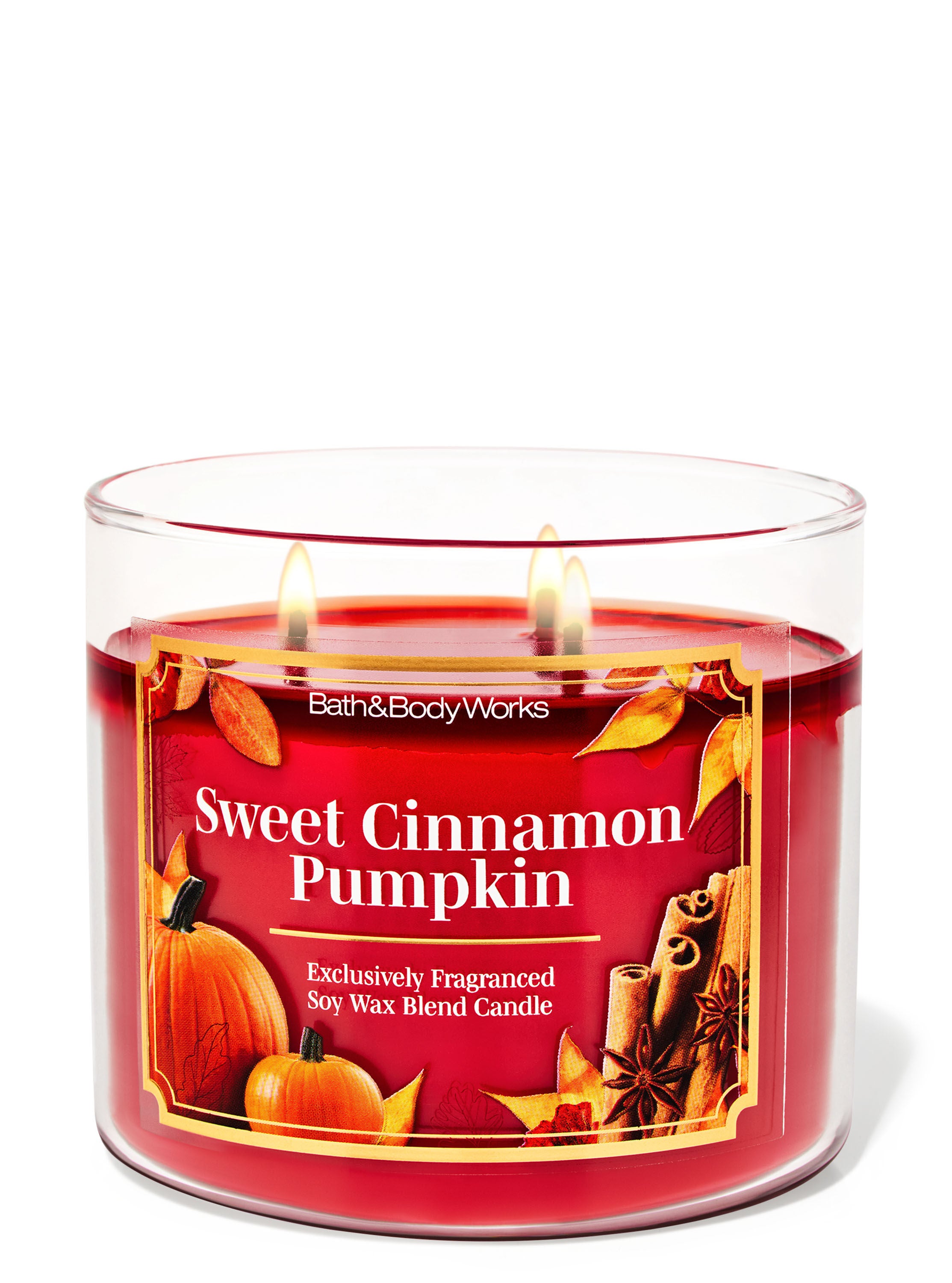 Sweet Cinnamon Pumpkin 3-Wick Candle
