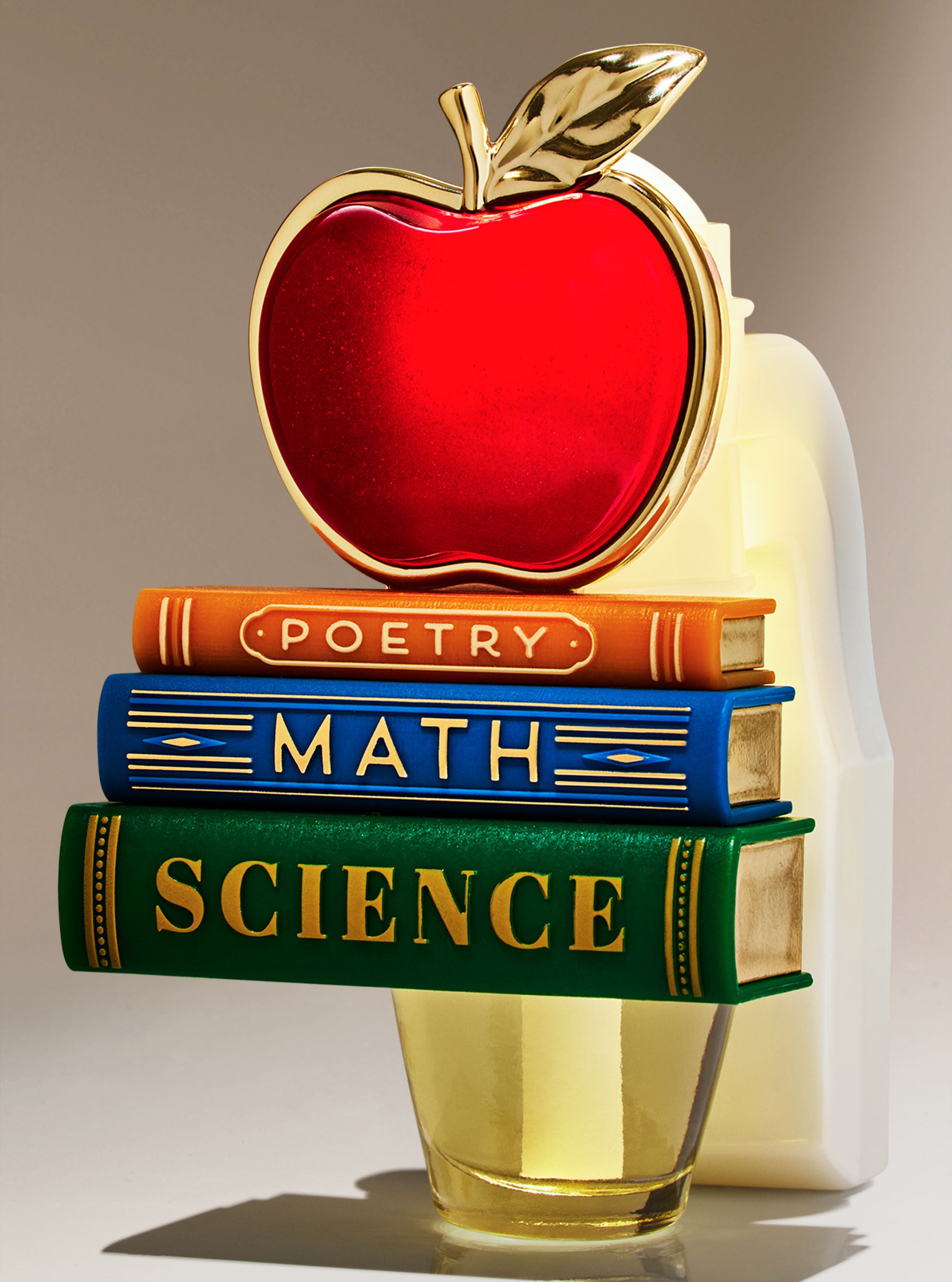 Apple on Books Wallflowers Scent Control&trade;Nightlight Fragrance Plug