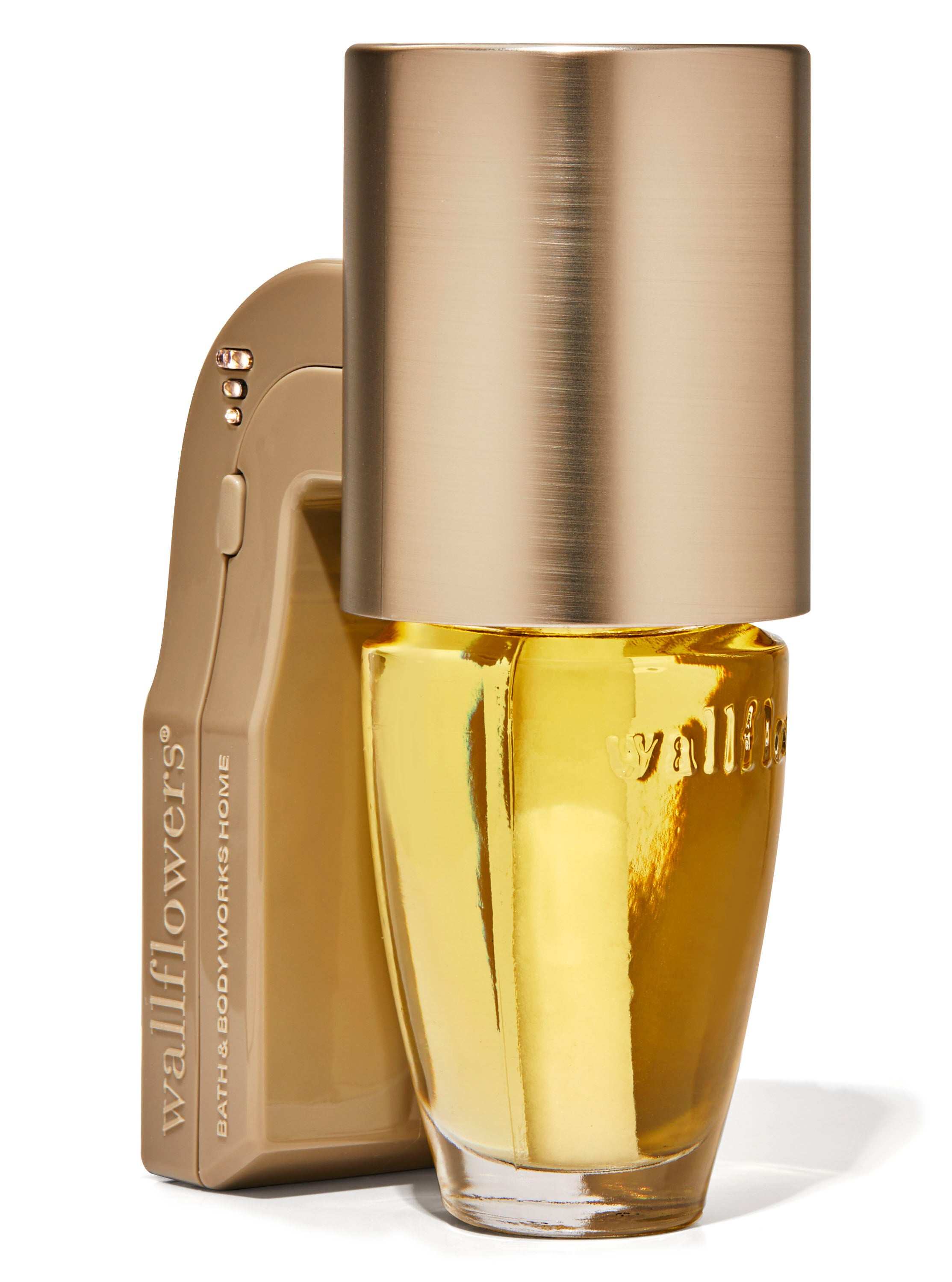 Silver Metallic Wallflowers Scent Control&trade; Fragrance Plug