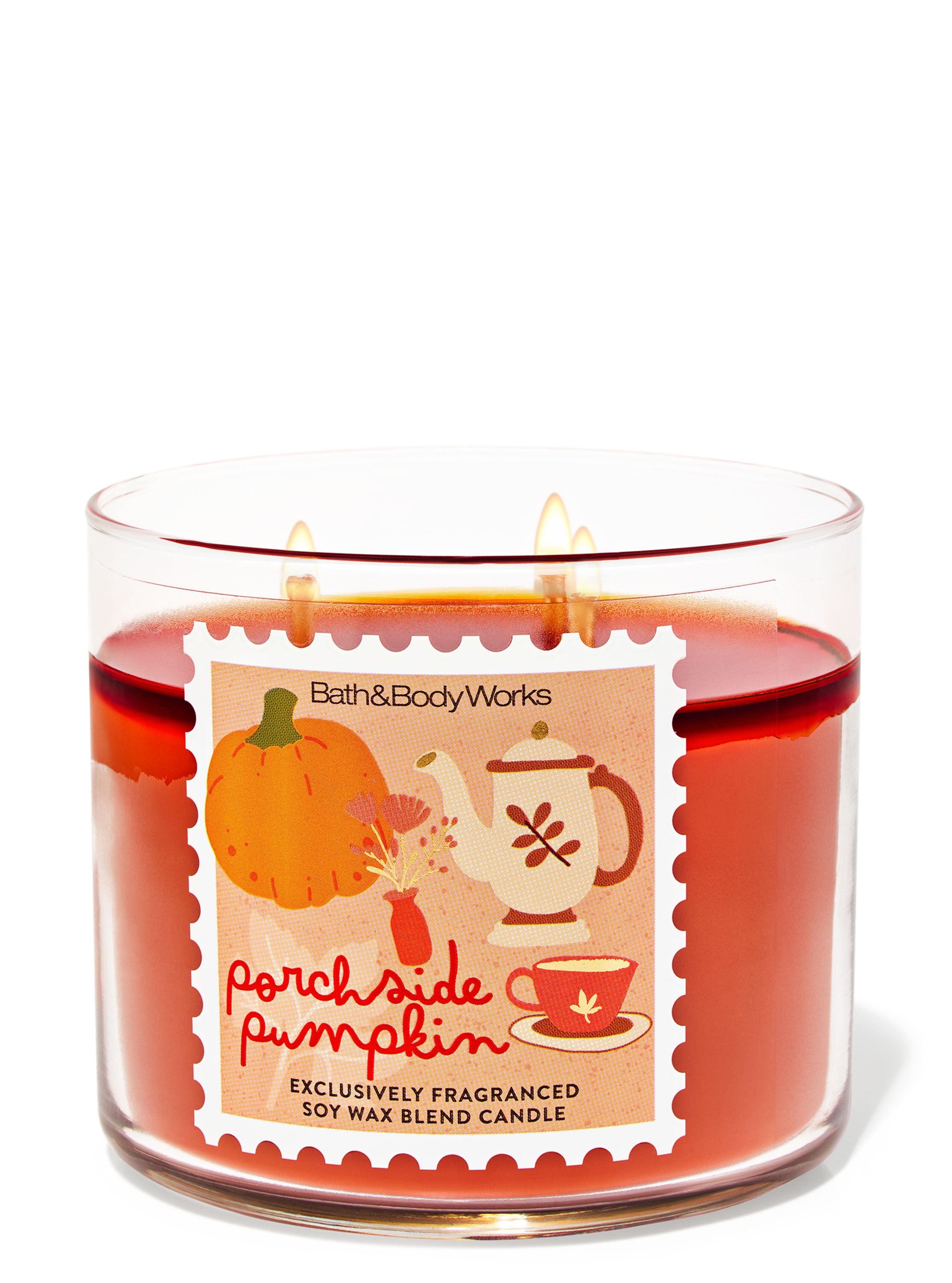 Porchside Pumpkin 3-Wick Candle