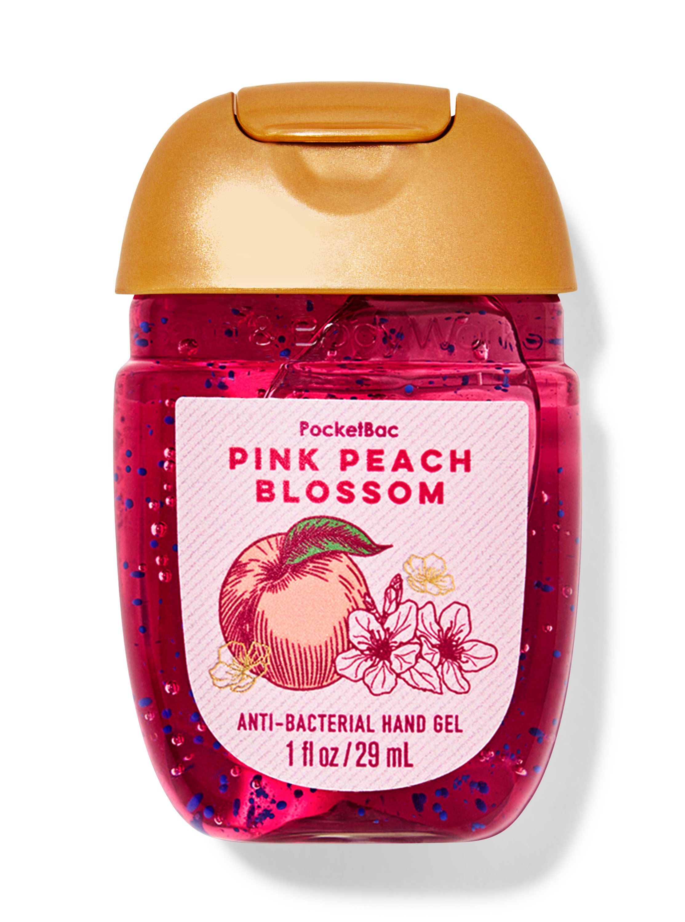 Pink Peach Blossom PocketBac Hand Sanitizer
