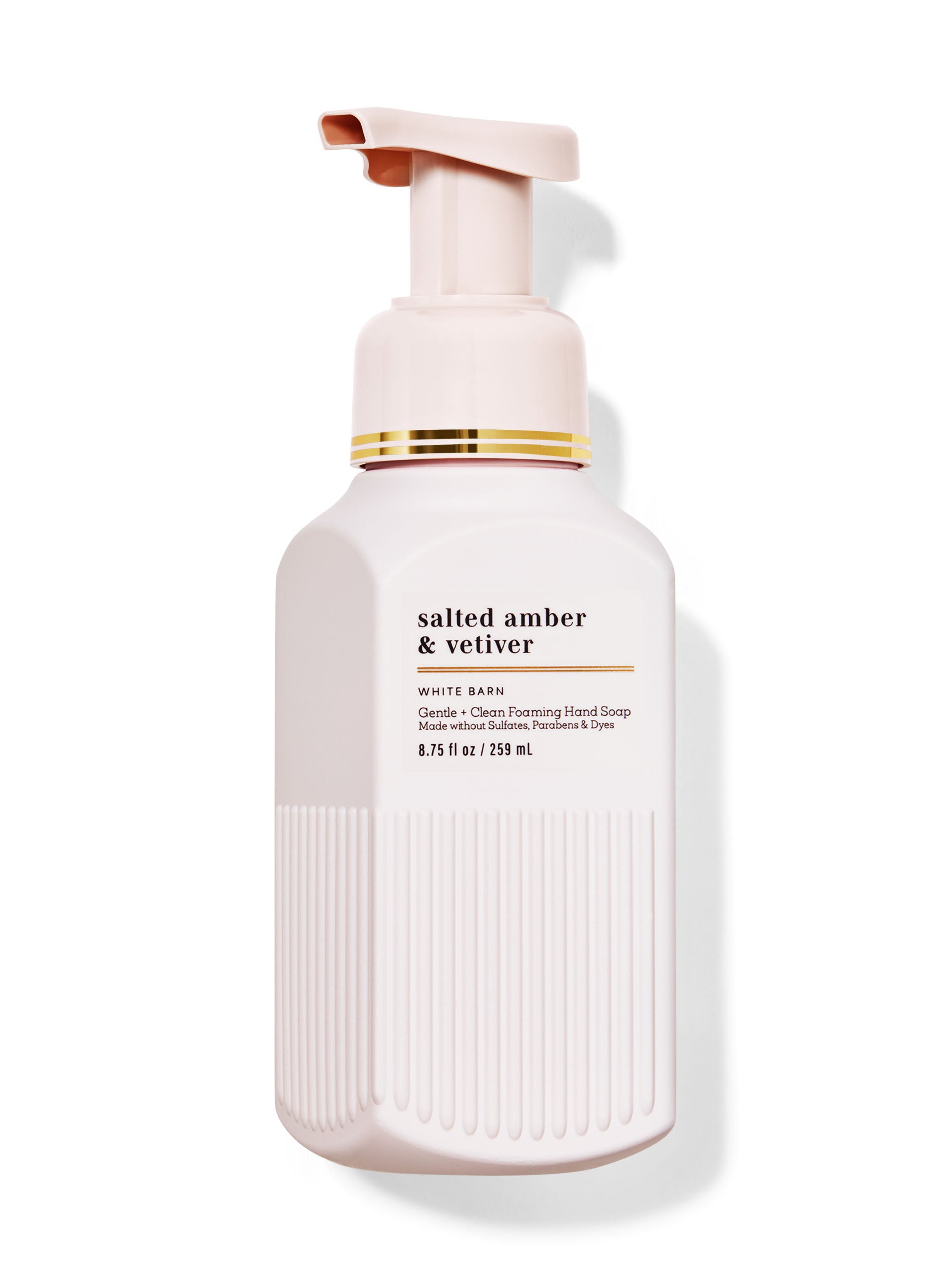 Salted Amber & Vetiver Gentle & Clean Foaming Hand Soap