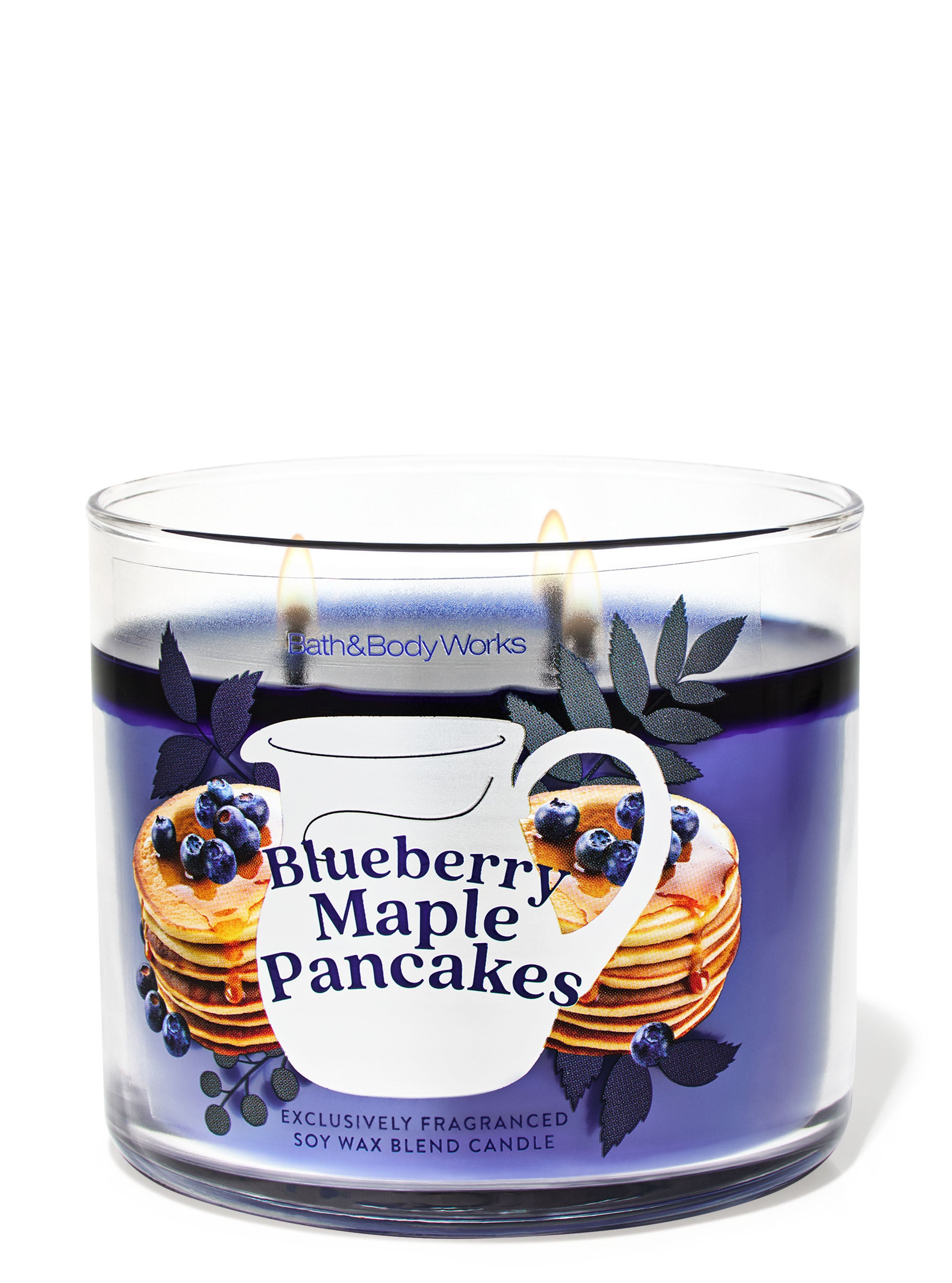 Blueberry Maple Pancakes 3-Wick Candle