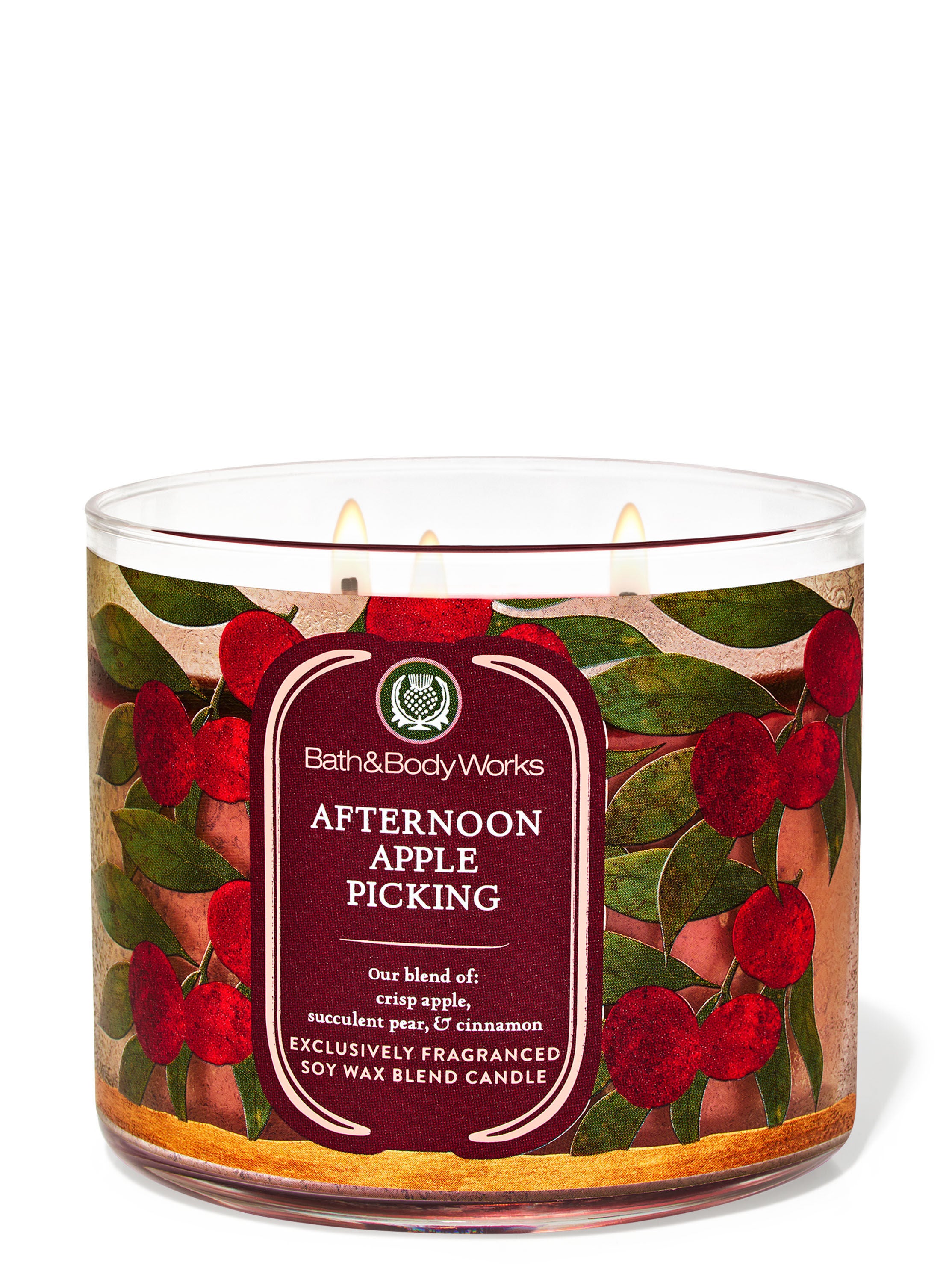Afternoon Apple Picking 3-Wick Candle