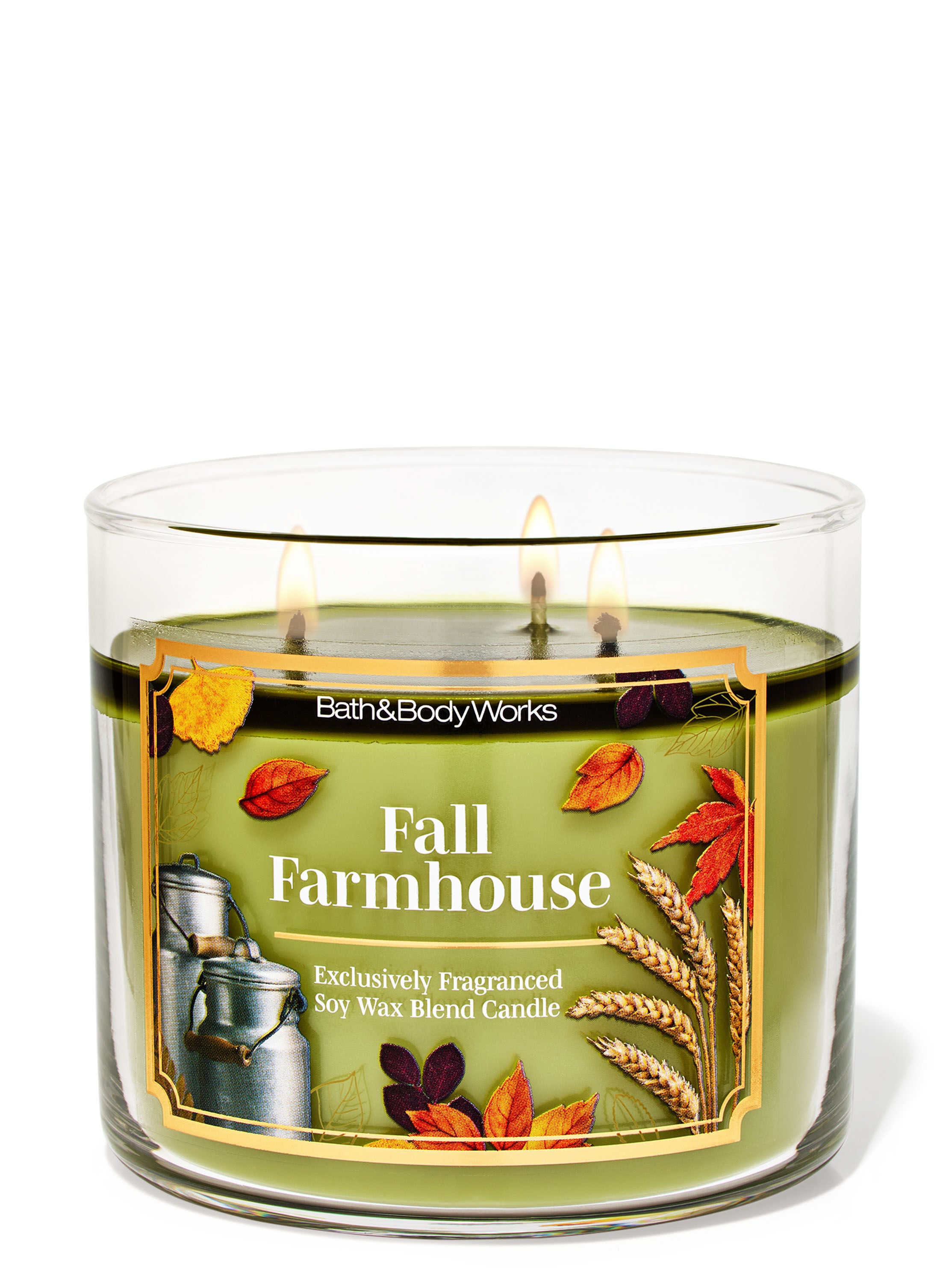 Fall Farmhouse 3-Wick Candle
