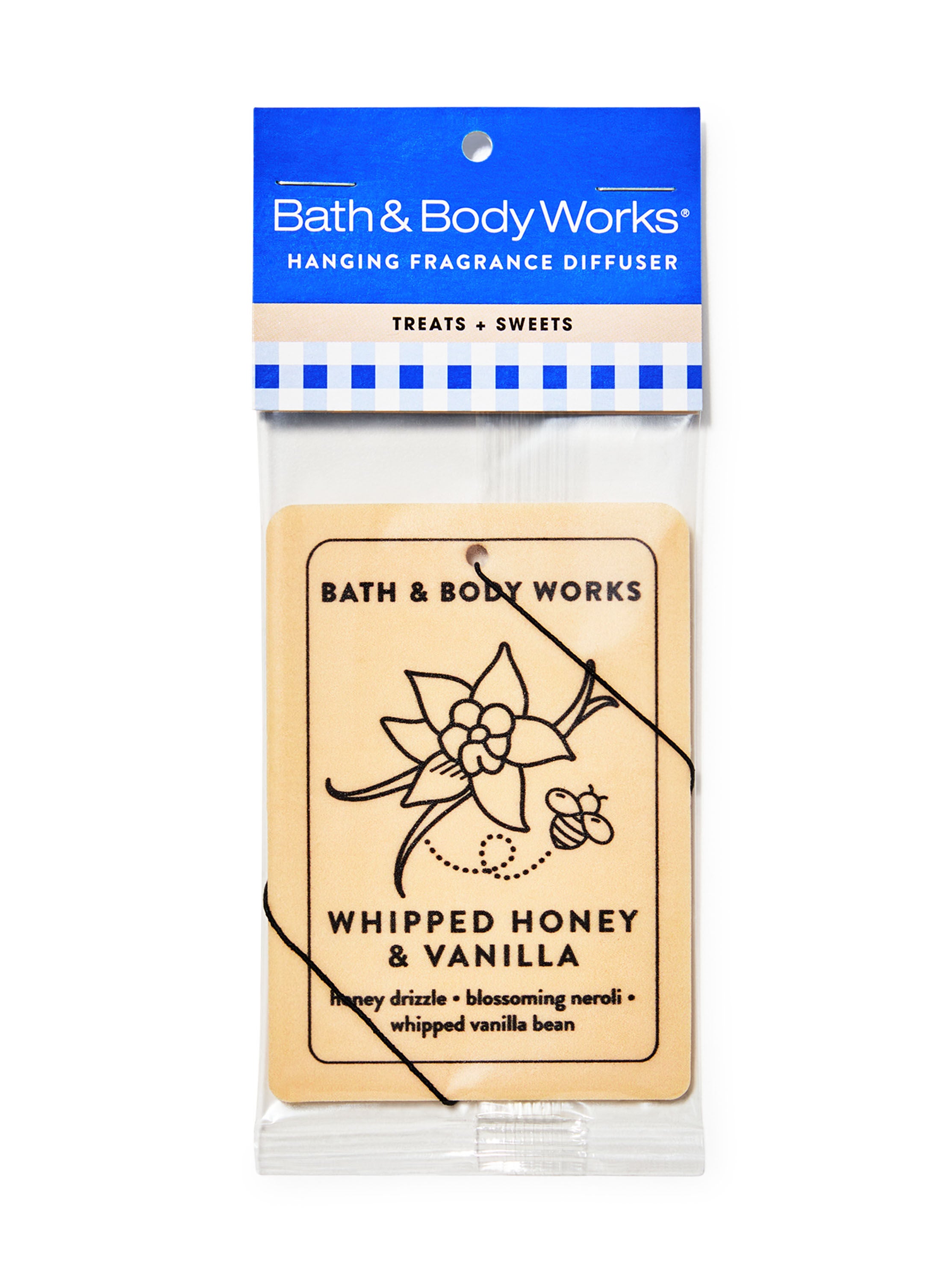 Whipped Honey & Vanilla Hanging Fragrance Diffuser