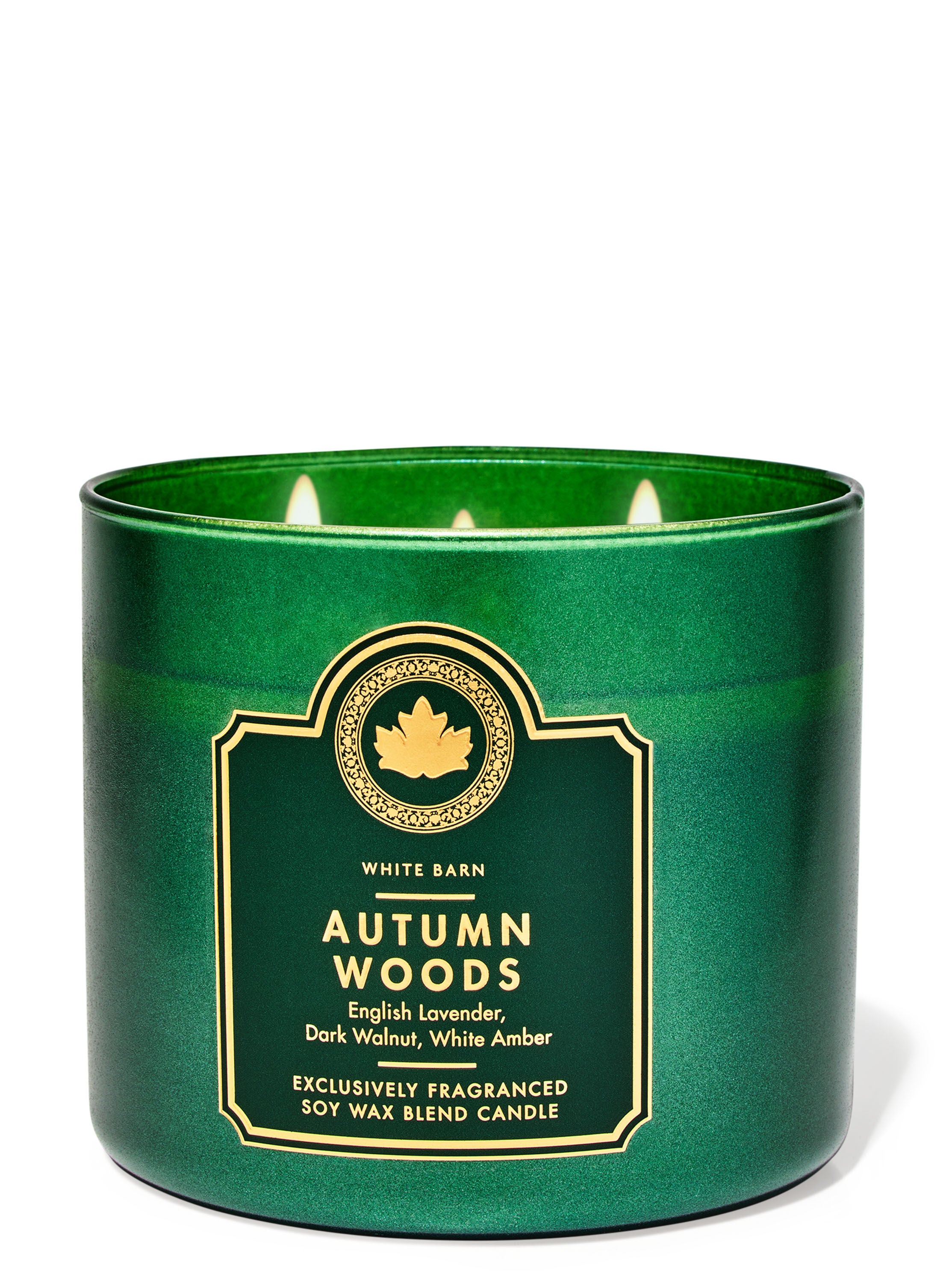 Autumn Woods 3-Wick Candle