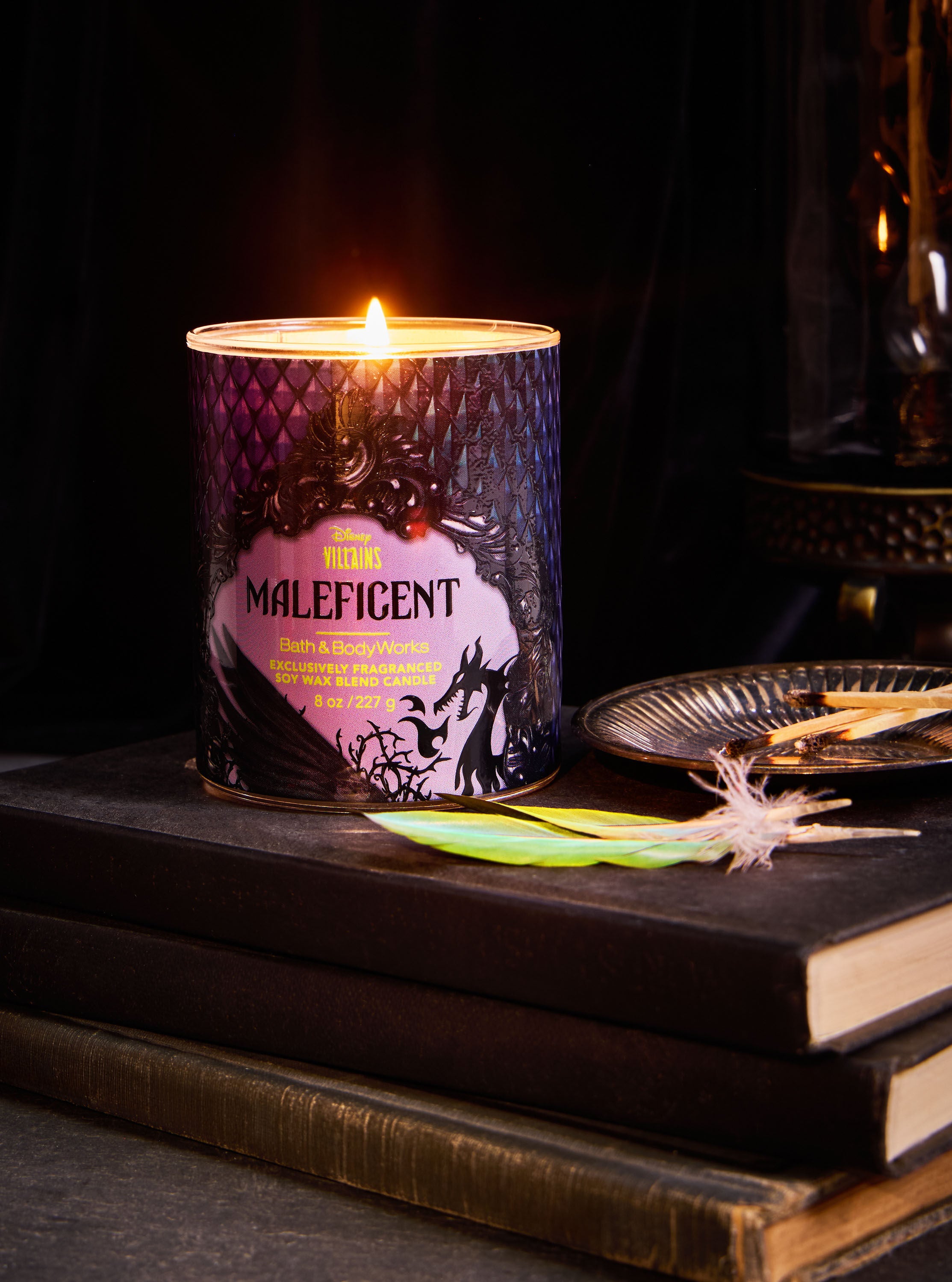 Maleficent Single Wick Candle