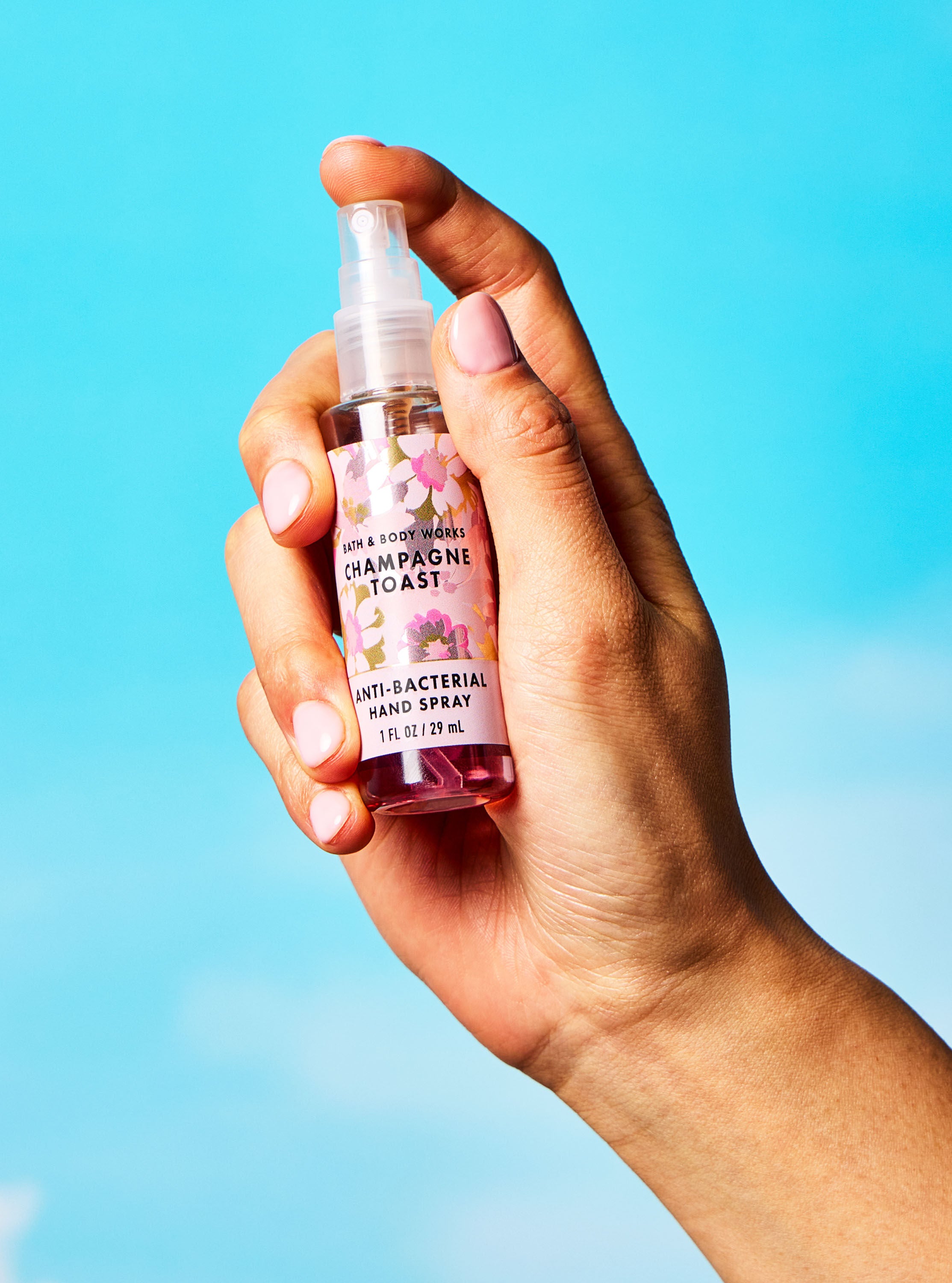 Champagne Toast Hand Sanitizer Spray