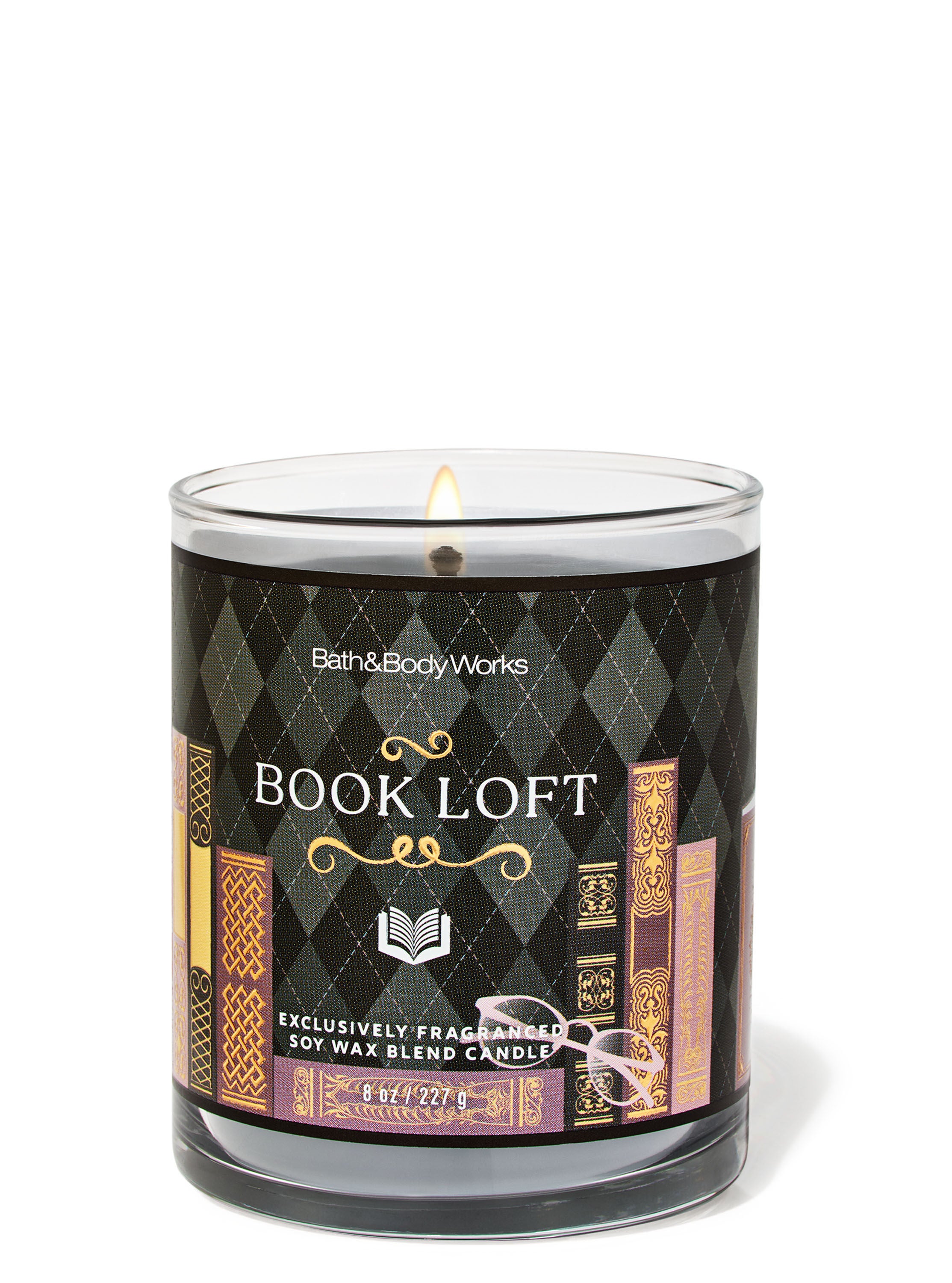 Book Loft Single Wick Candle