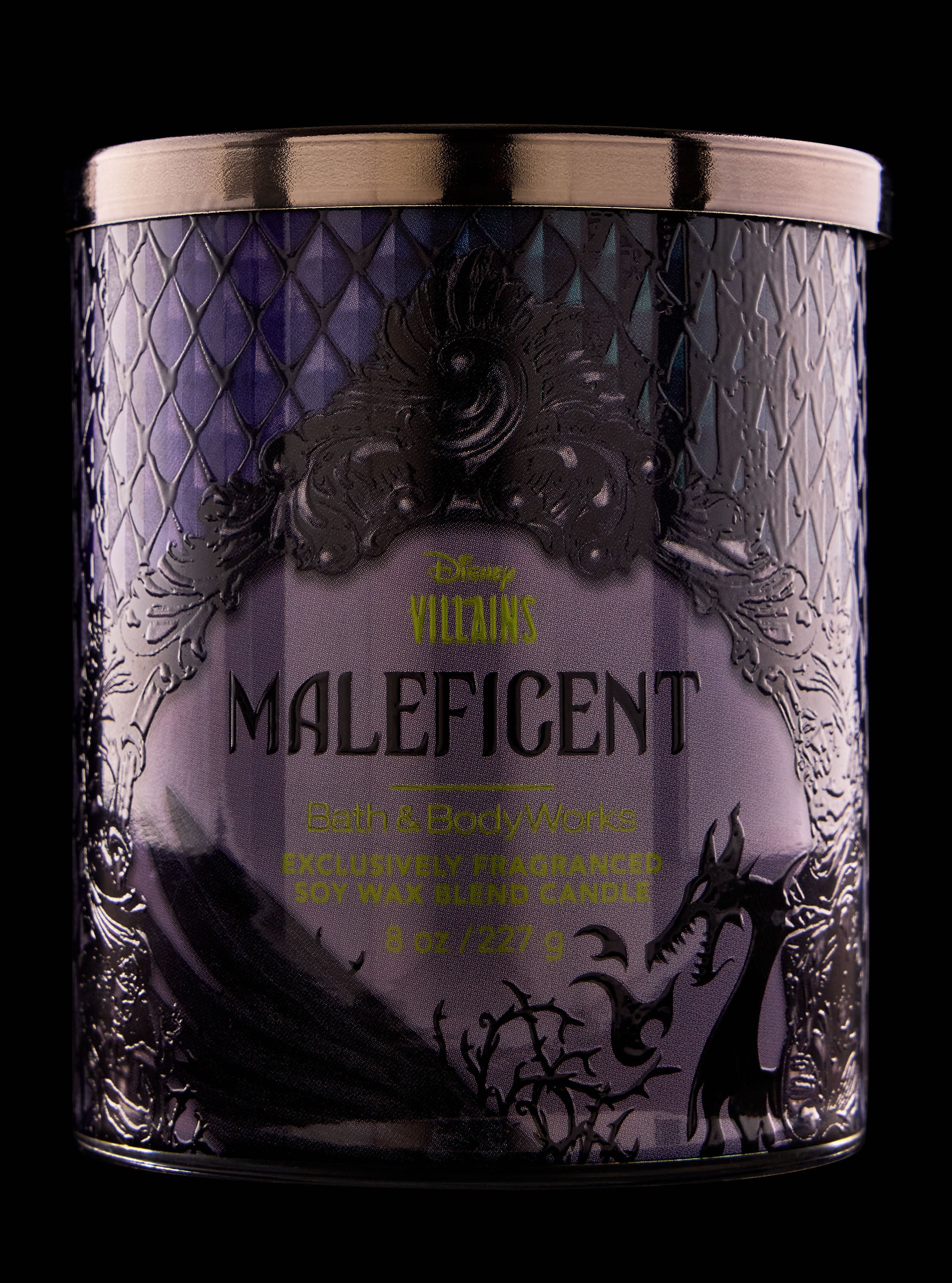 Maleficent Single Wick Candle