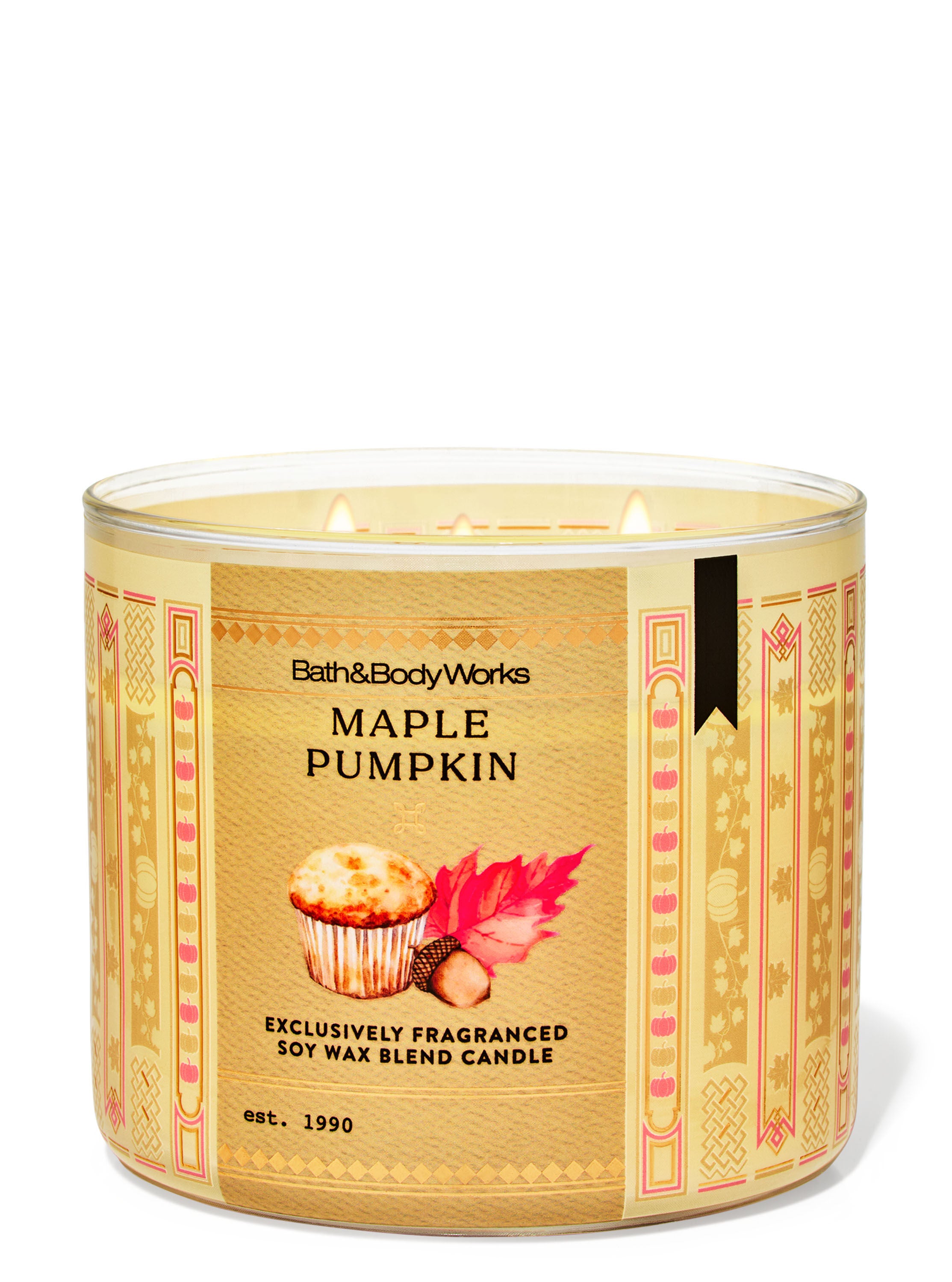 Maple Pumpkin 3-Wick Candle
