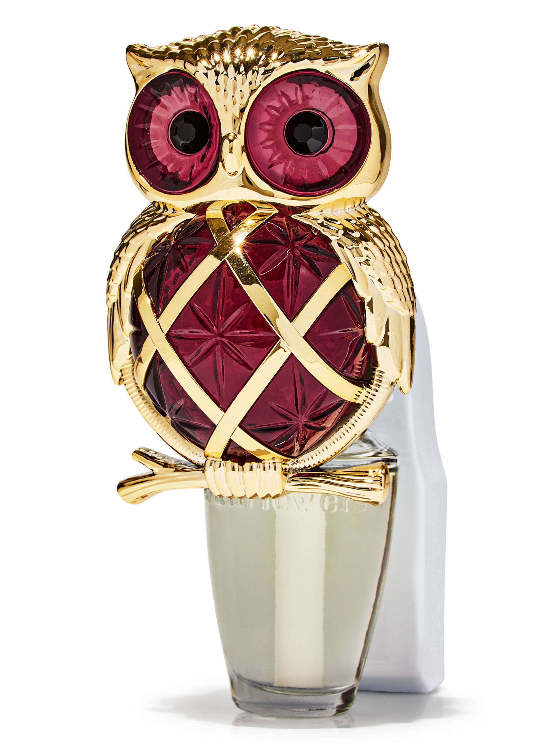 Jewel Owl Wallflowers Scent Control&trade; Nightlight Fragrance Plug