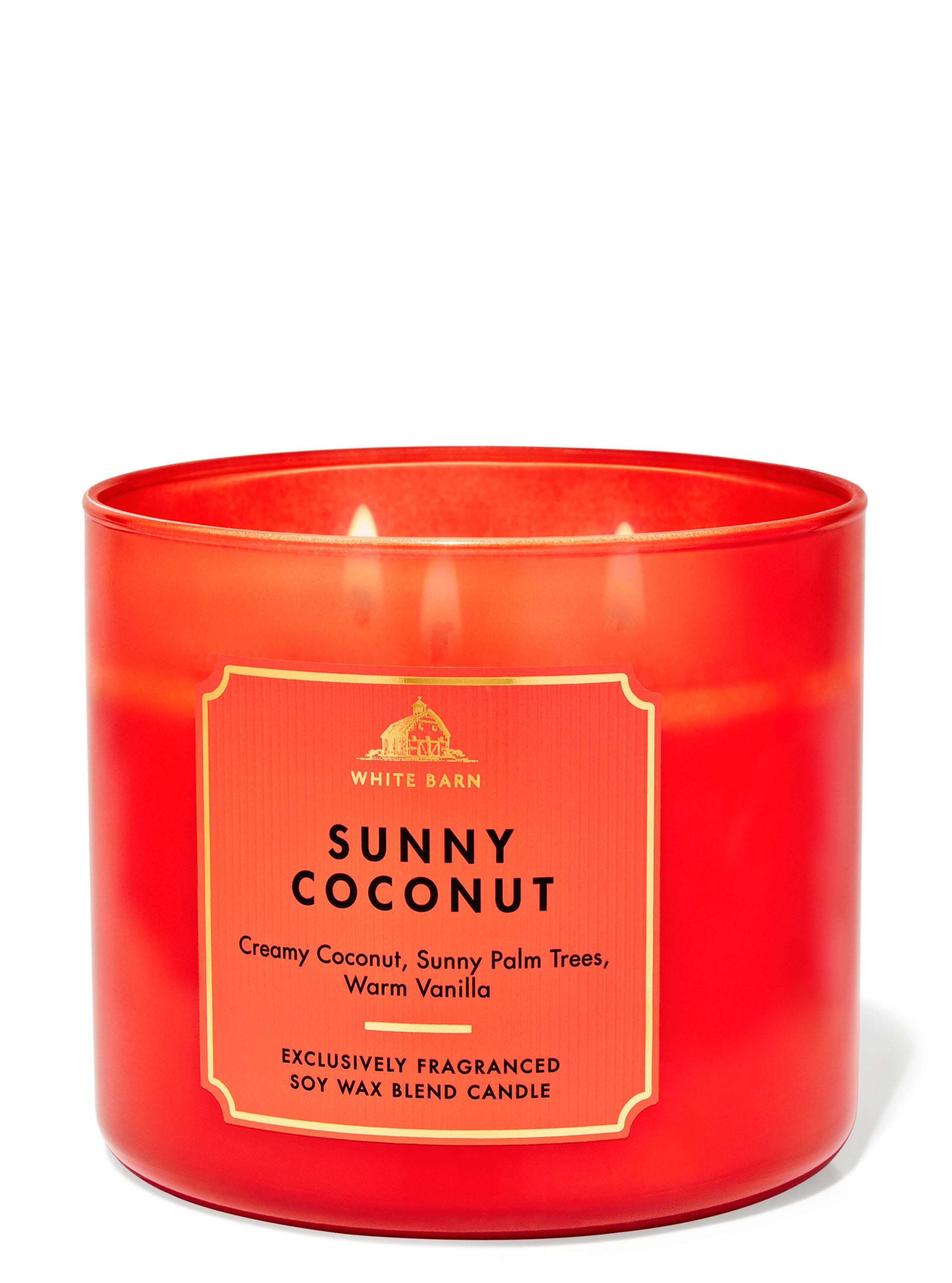 Sunny Coconut 3-Wick Candle