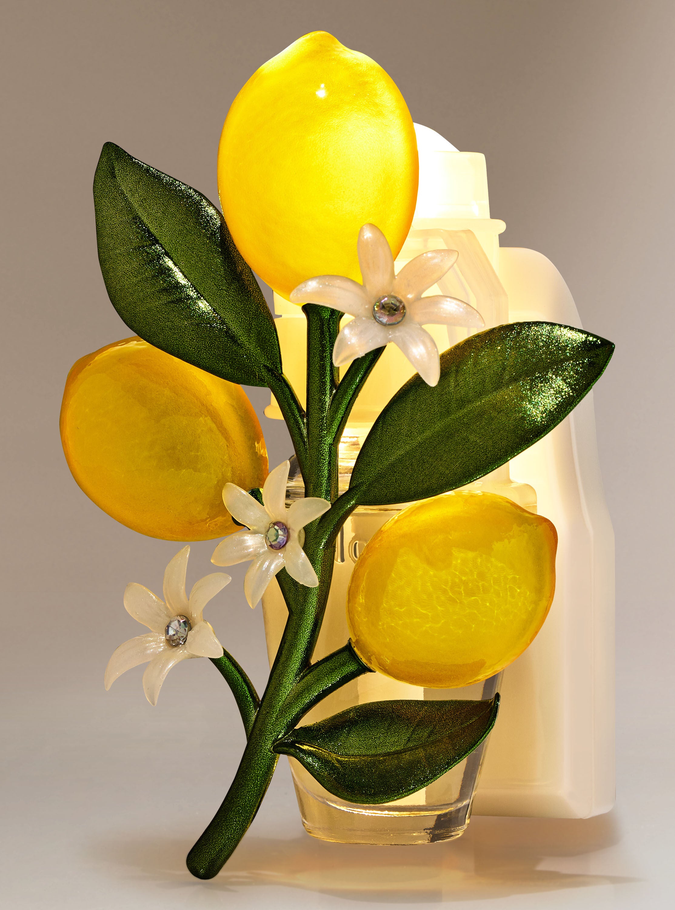 Lemons On Branch Nightlight Wallflowers Scent Control&trade; Fragrance Plug