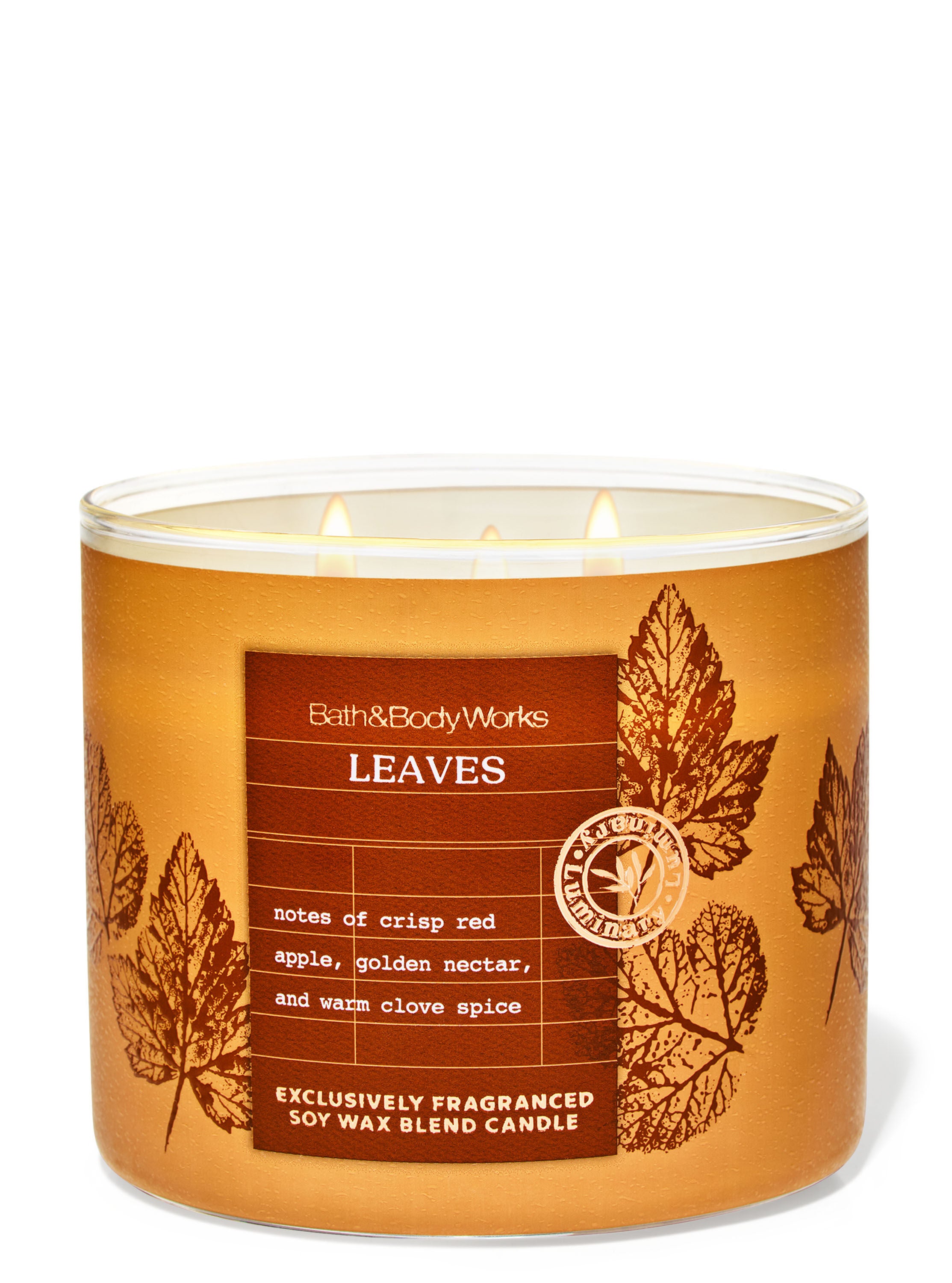 Leaves 3-Wick Candle