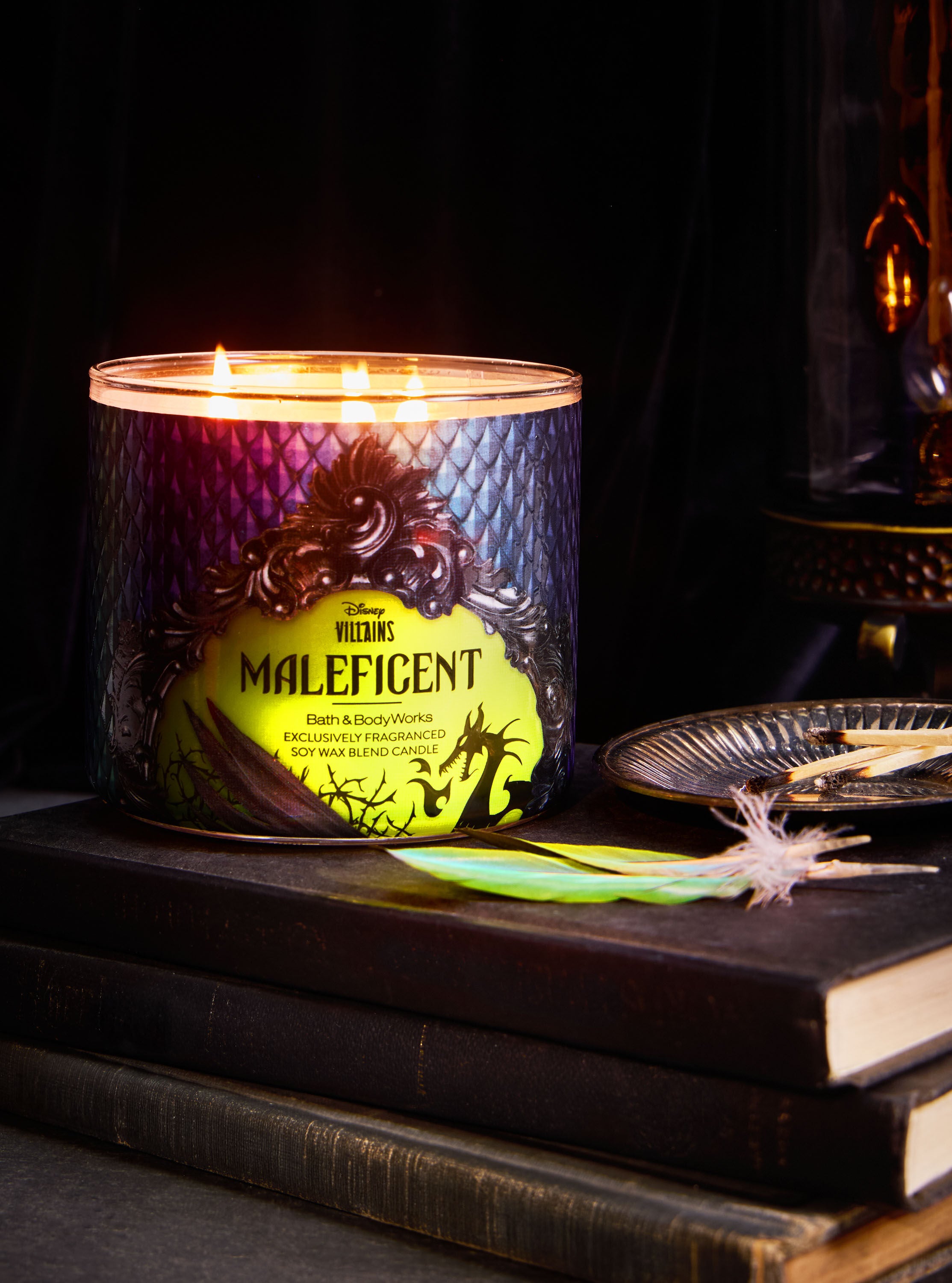 Maleficent 3-Wick Candle