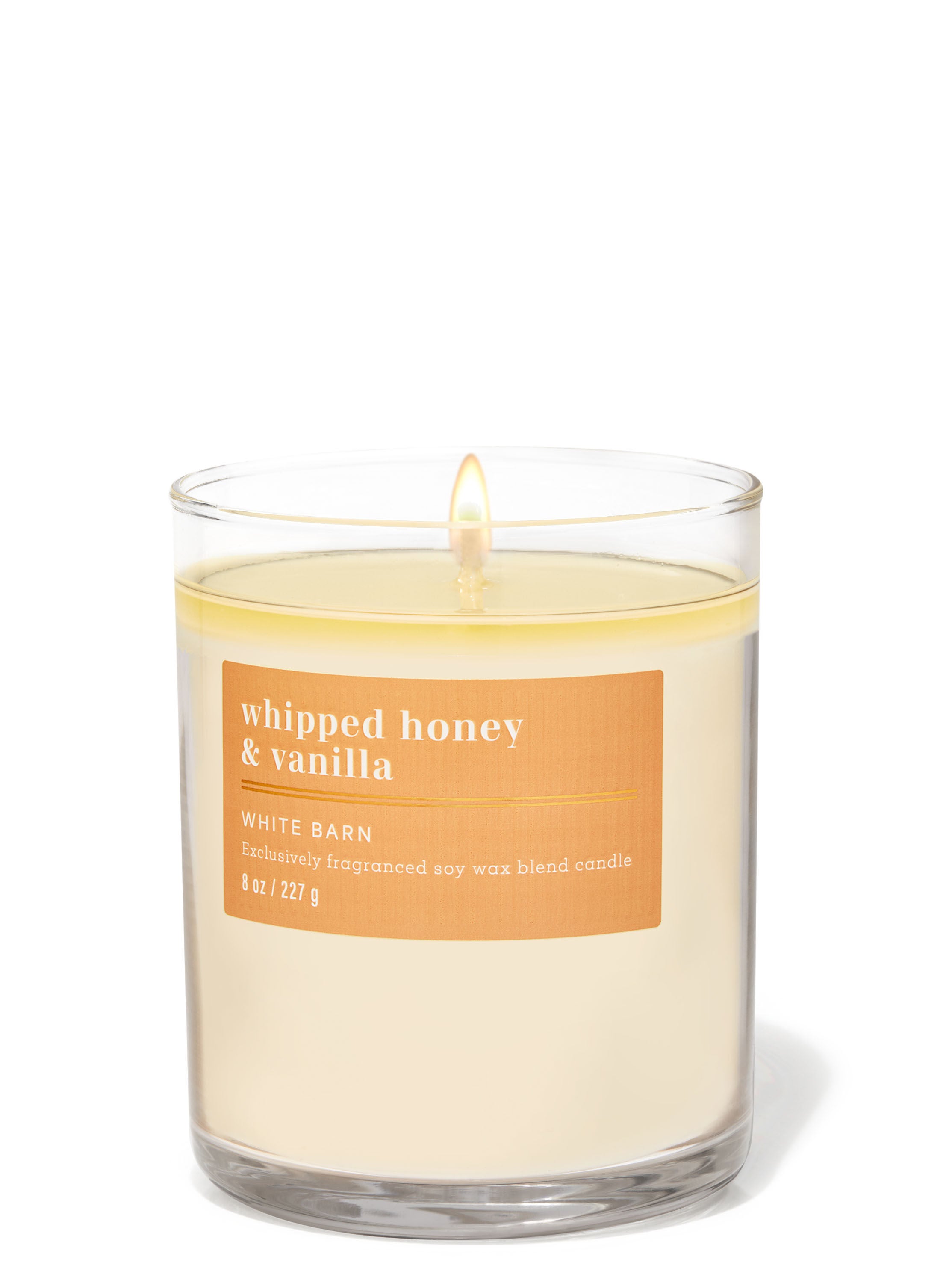 Whipped Honey & Vanilla Single Wick Candle