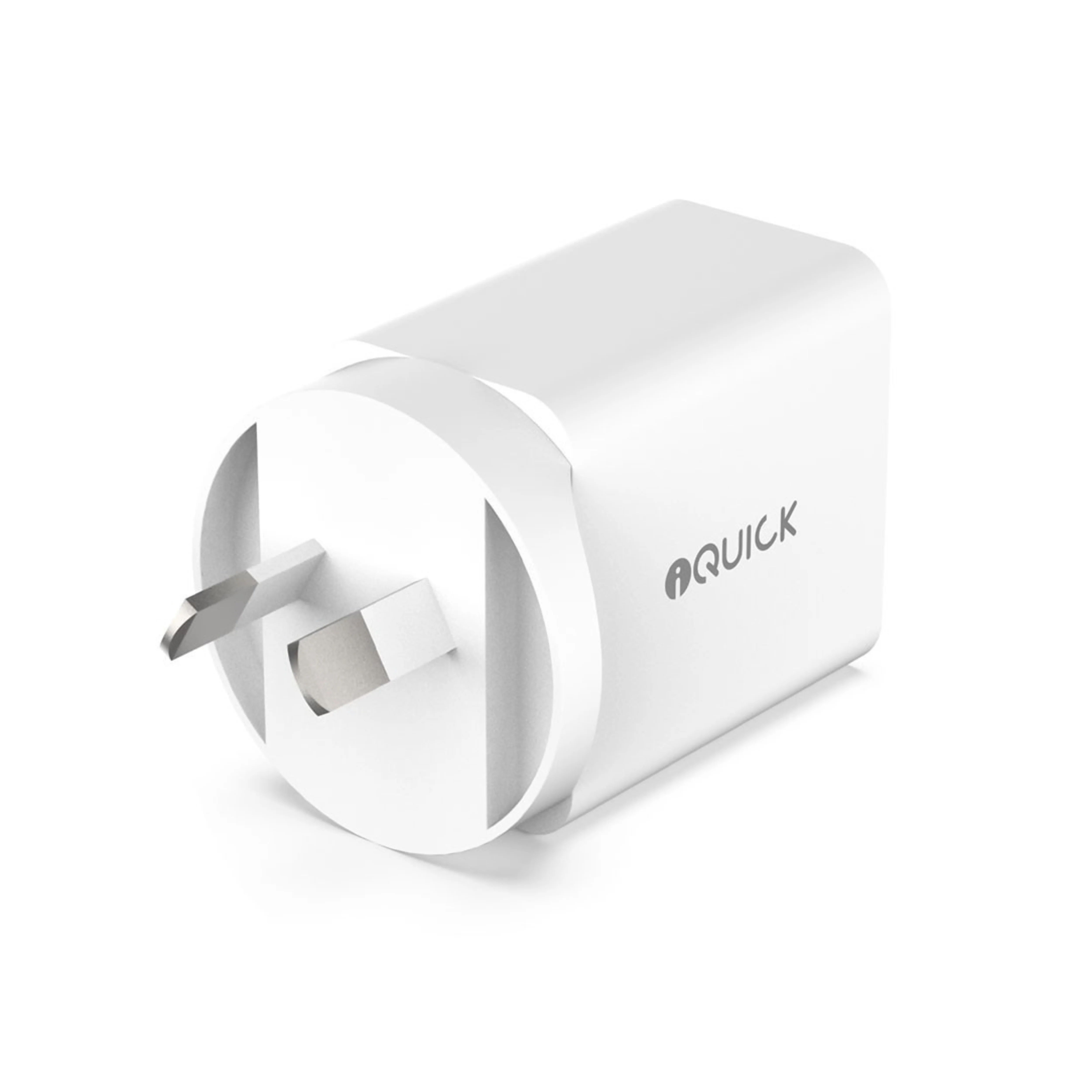 iQuick 30W PD3.0+QC3.0 Dual Ports Charging Adapter-White