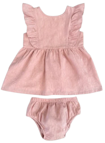 Lou Lou Frilled Dress With Pilchers