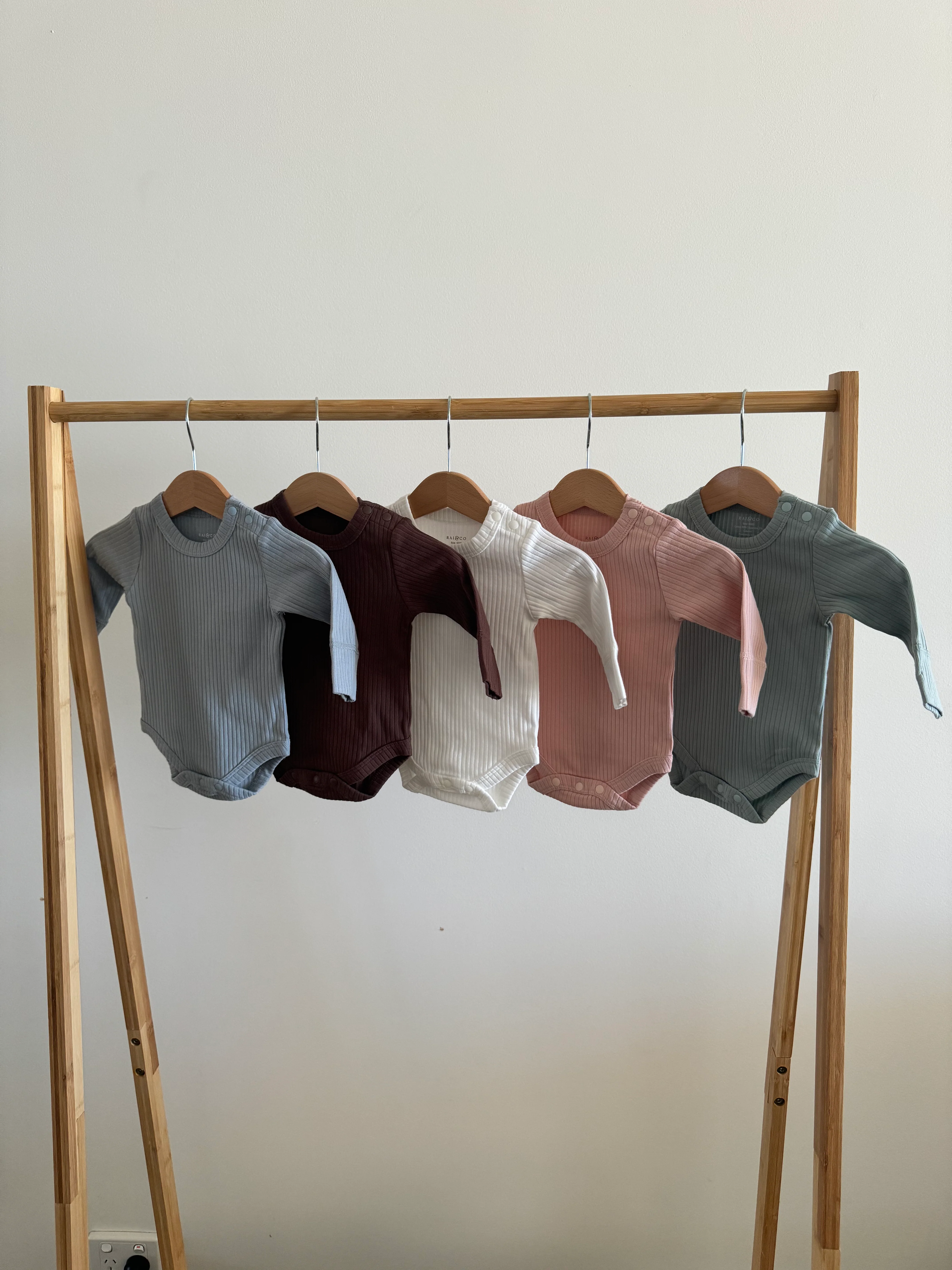 Baby Girl Basic Longsleeve Bodysuit Bundle