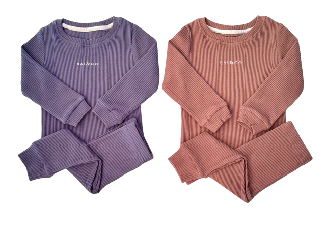 Ribbed Two Piece Set