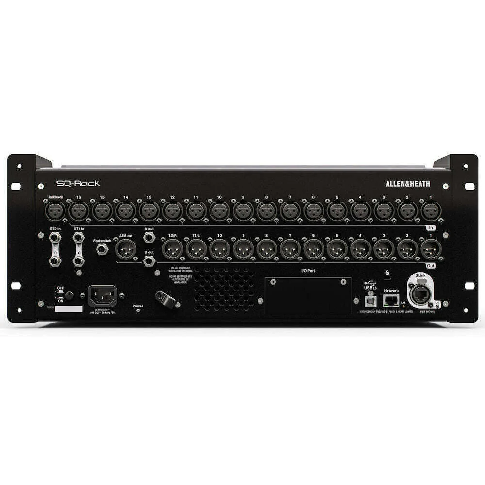 Allen & Heath SQ-RACK 48 Channel / 36 Bus Digital Mixer